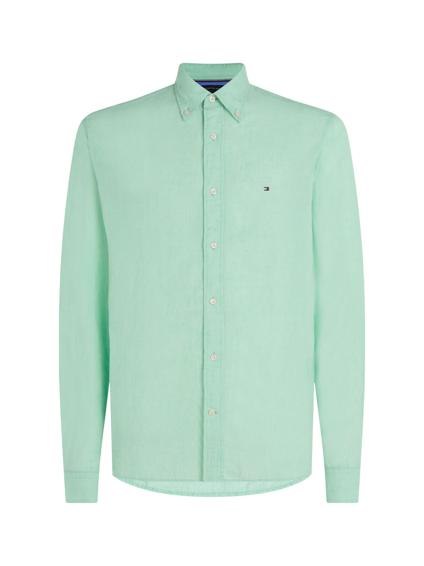 Pigment Dyed Linen Regular Fit Shirt