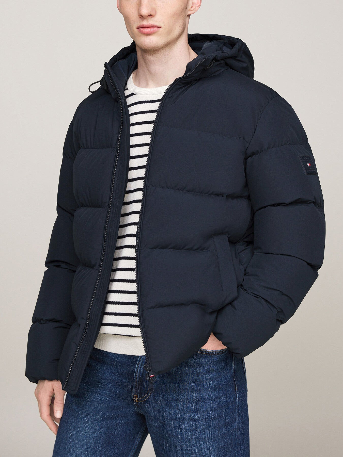 Down Hooded Puffer Jacket