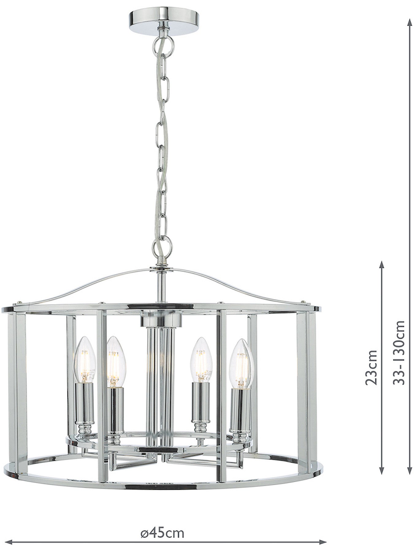 Myka 4 Light Pendant