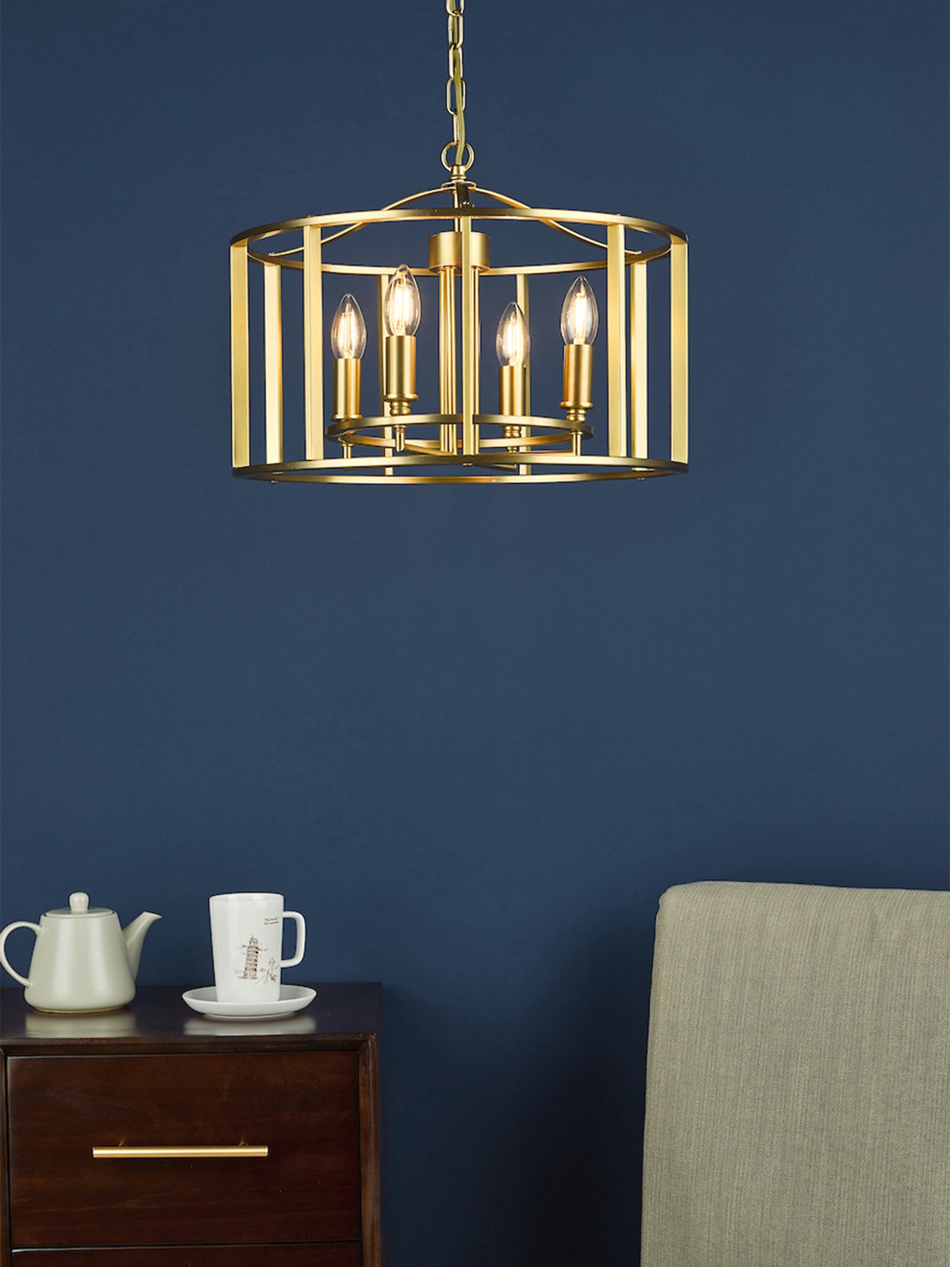 Myka 4 Light Pendant