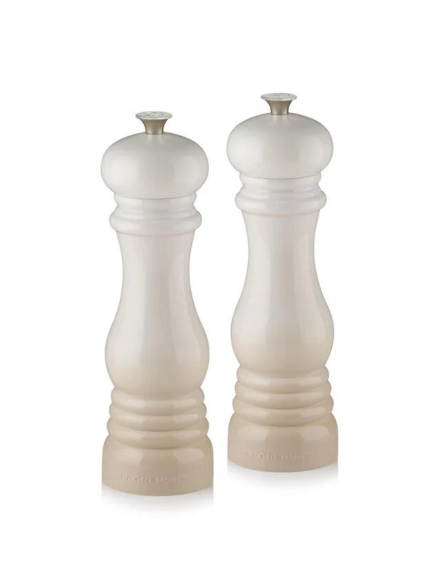 Le Creuset Salt and Pepper Mill Duo Meringue