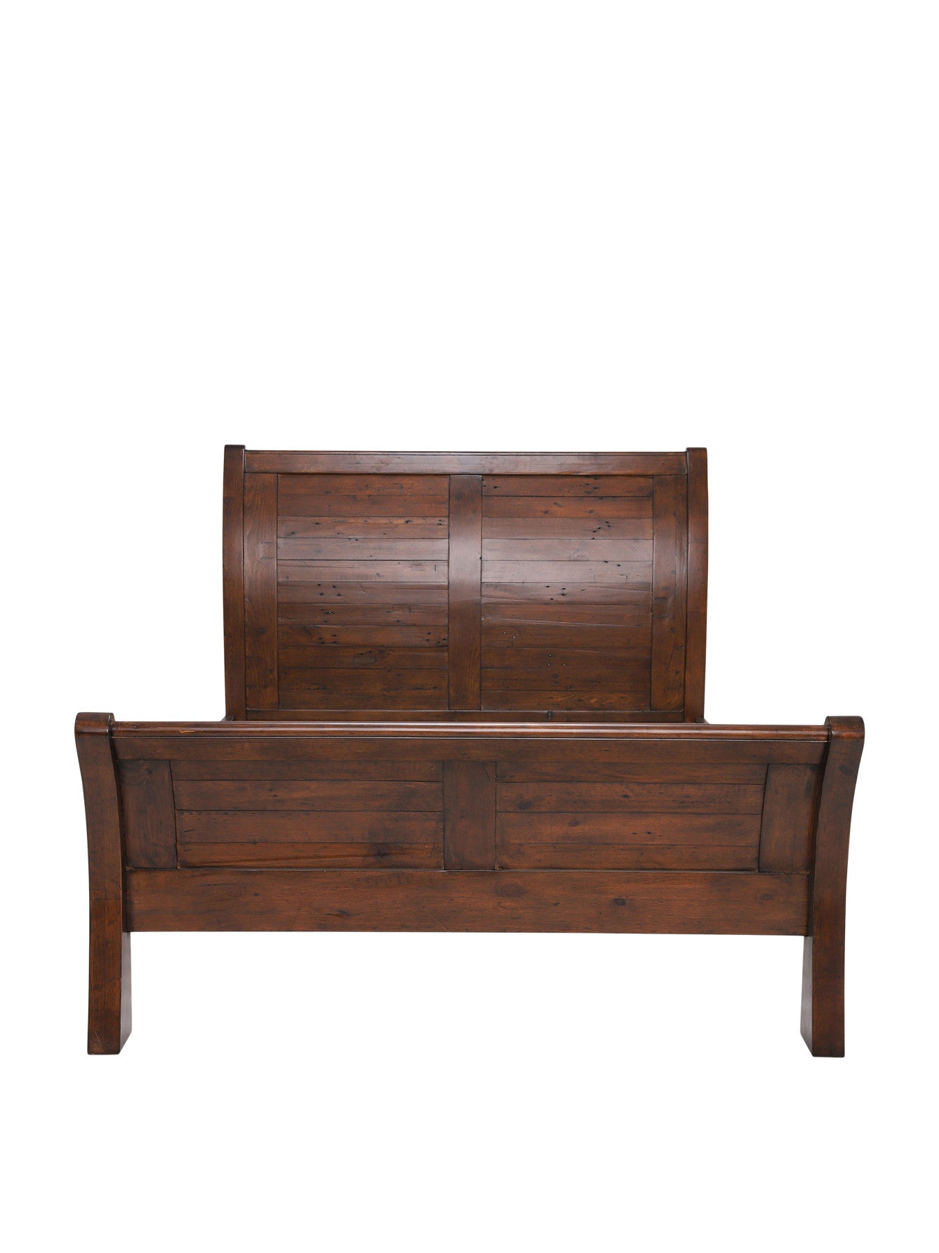 Navajos Reclaimed Wood Panel King Bed Frame