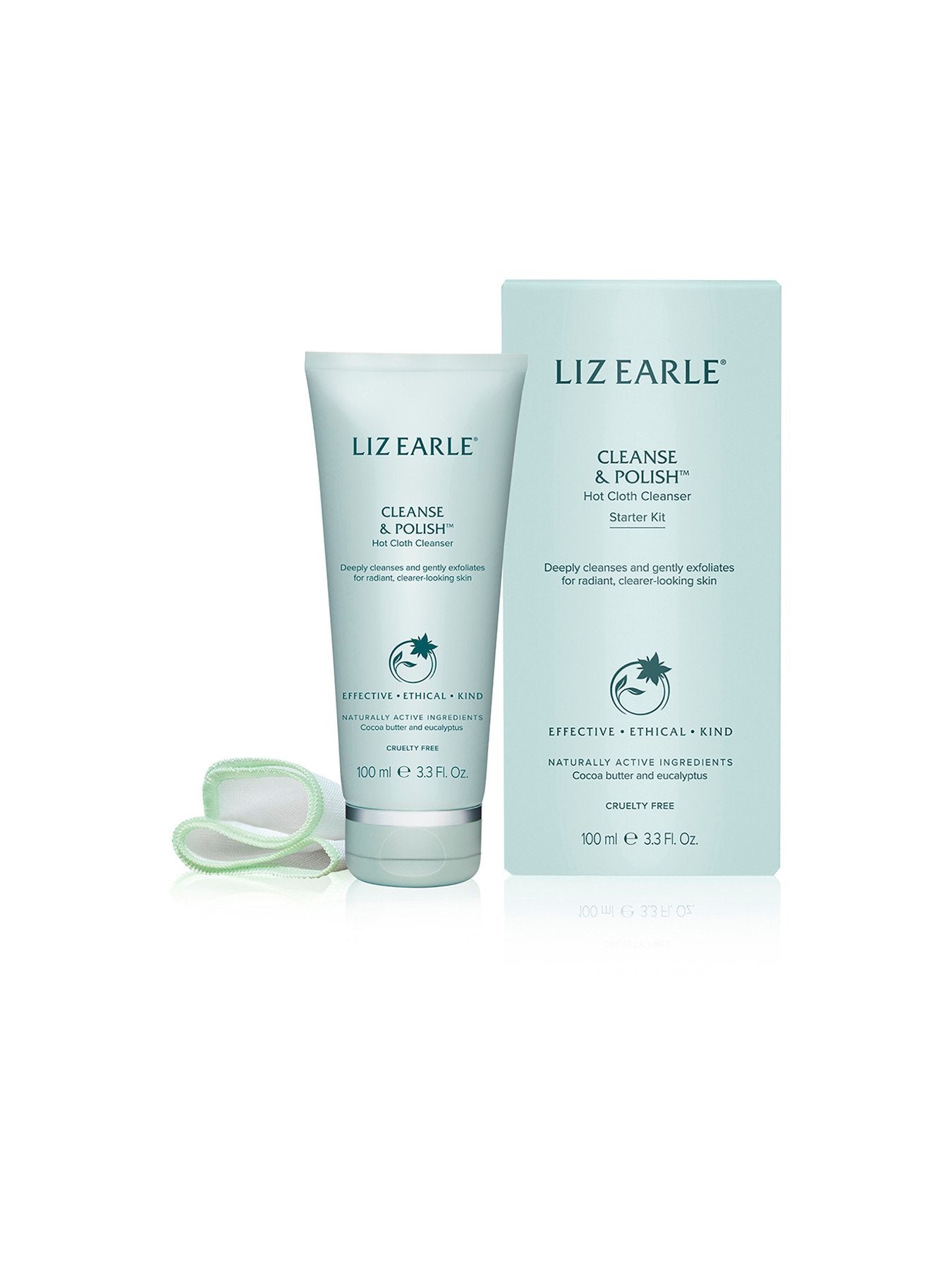 Liz Earle Cleanse Polish Original 100ml Tube Starter Kit