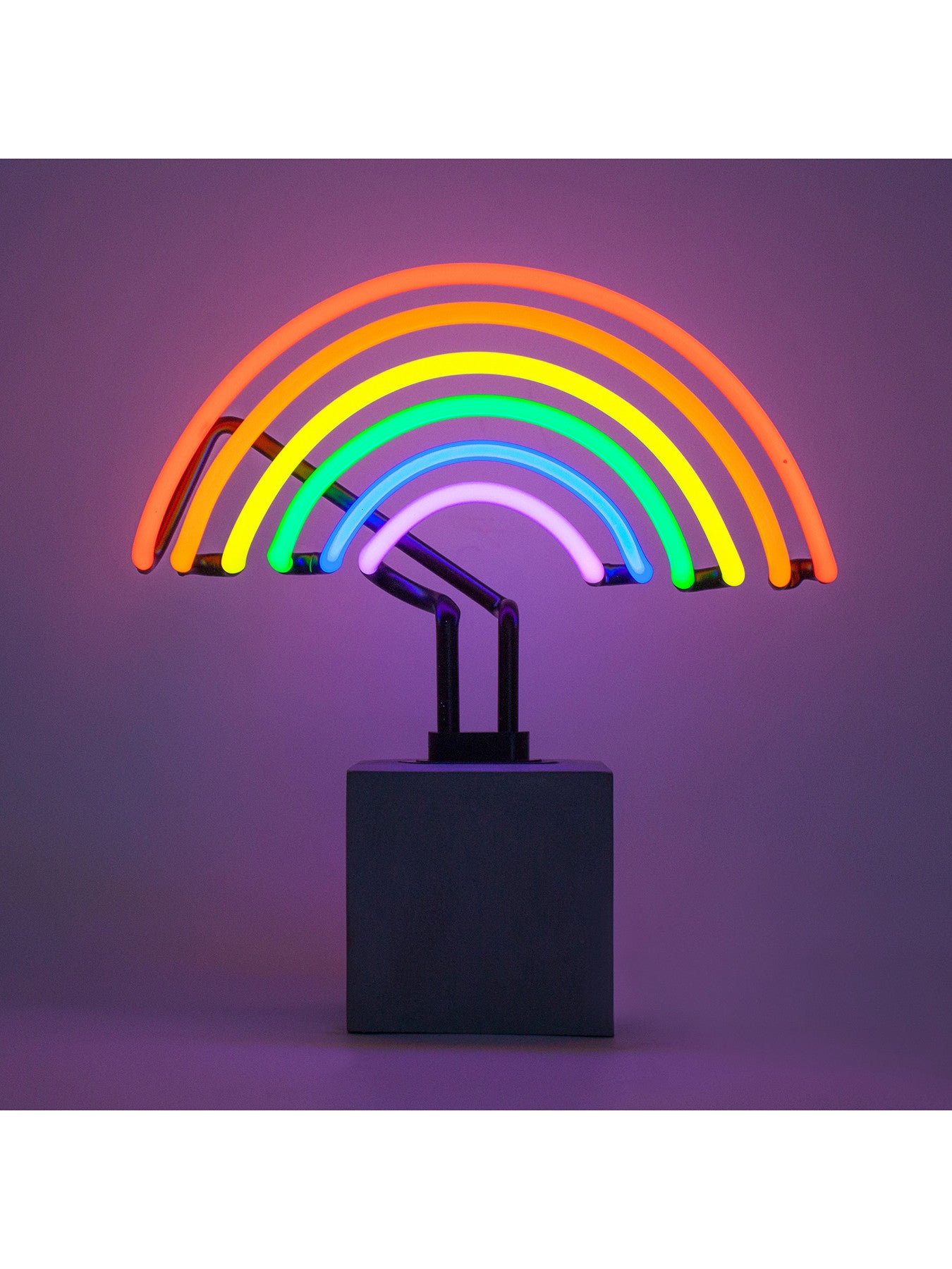 Rainbow Concrete Base Light