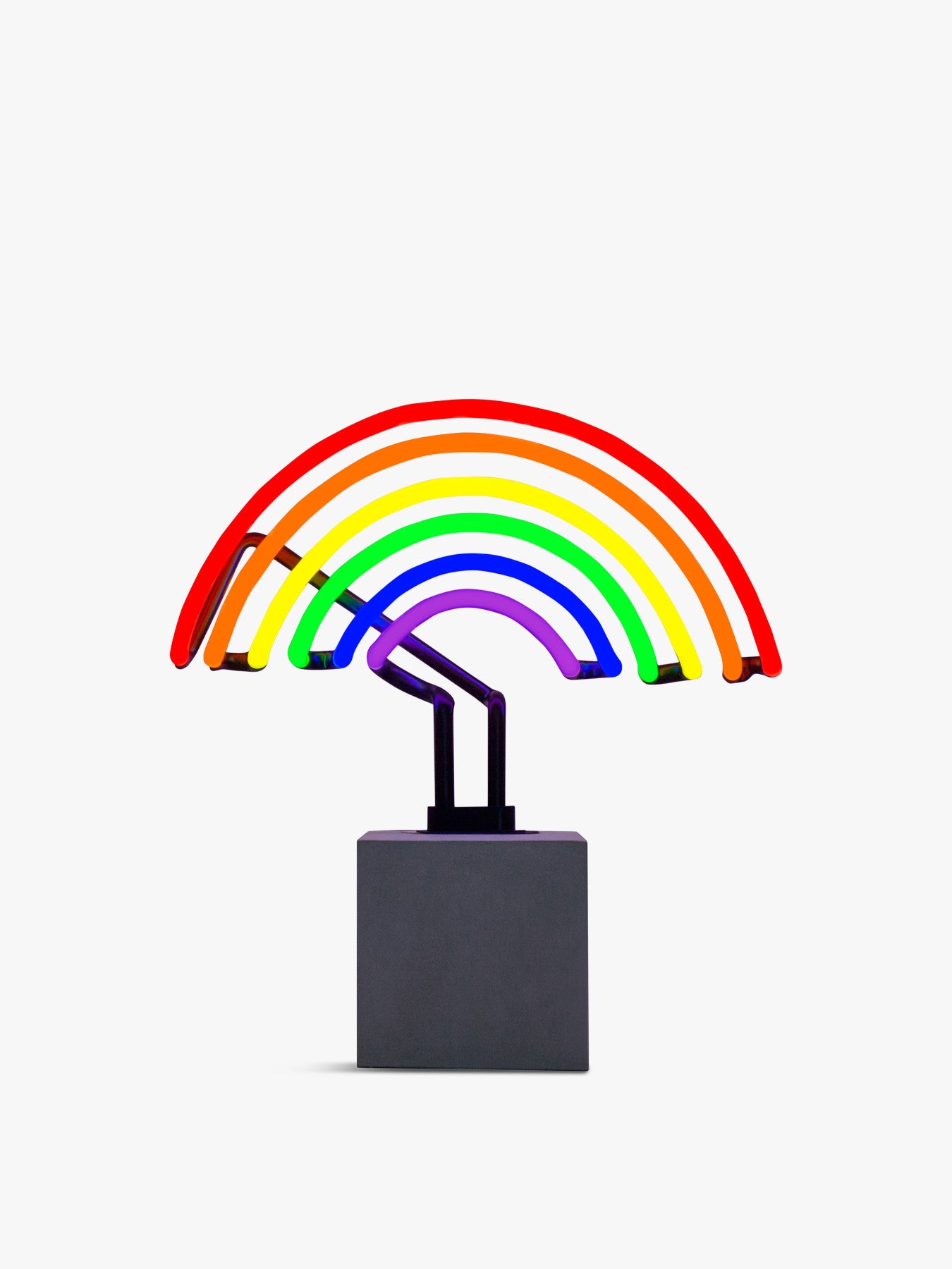 Rainbow Concrete Base Light