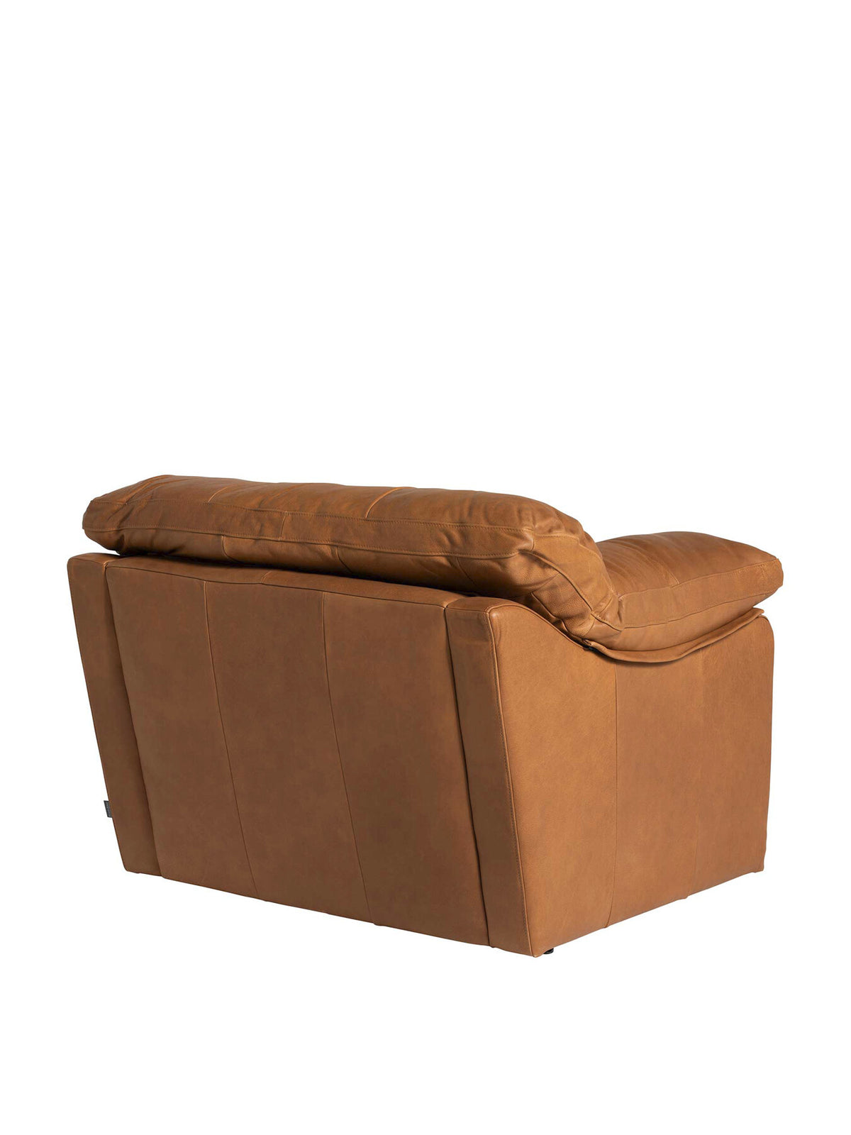 Penley Button Back Leather Lounge Chair