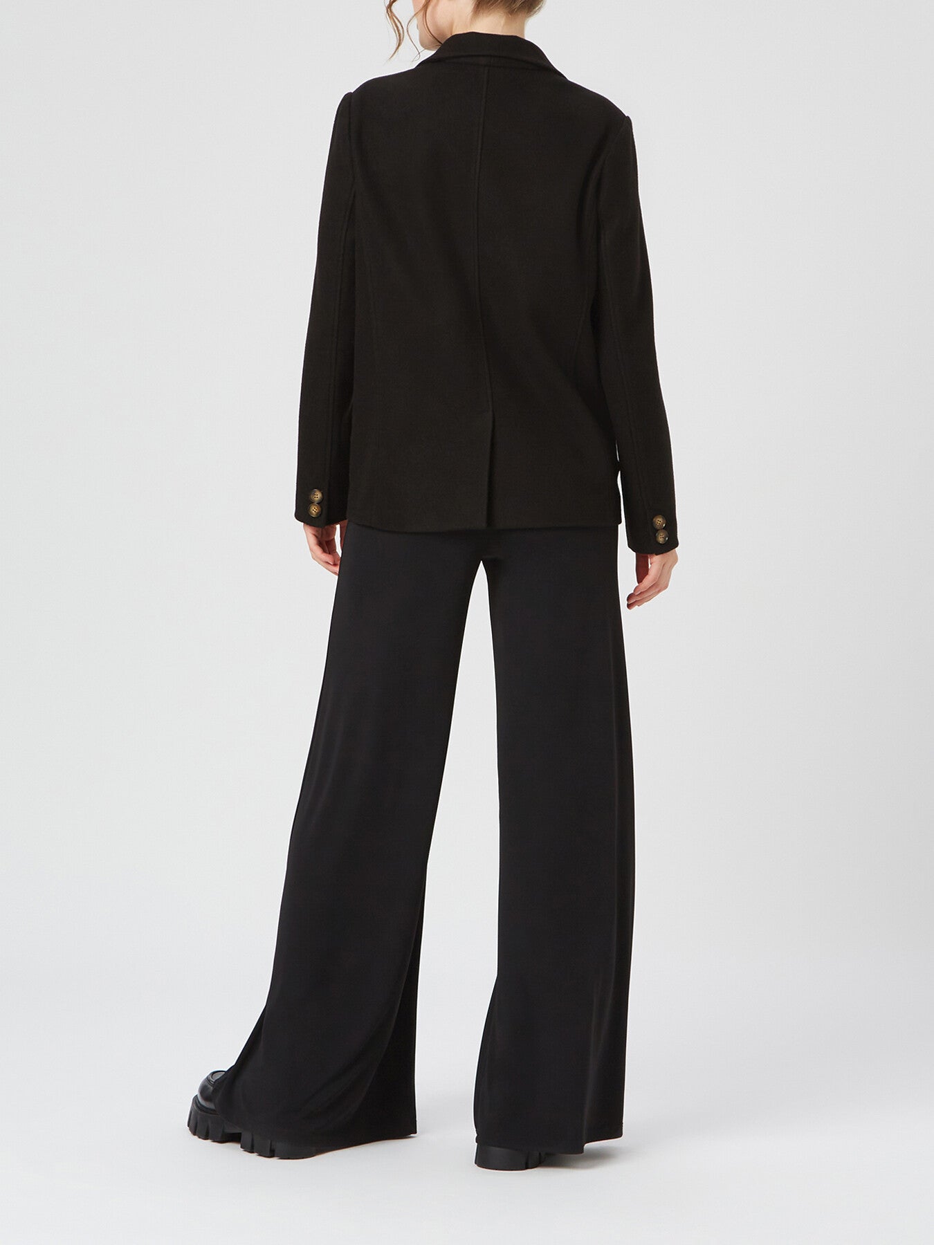 Wide Leg Palazzo Trousers
