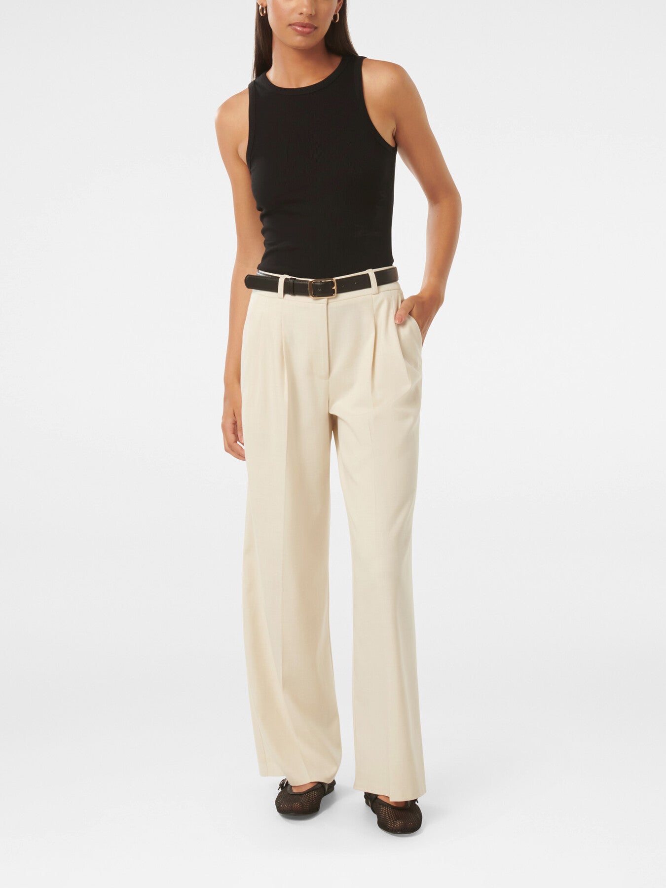 Edweena Belted Wide Leg Pants
