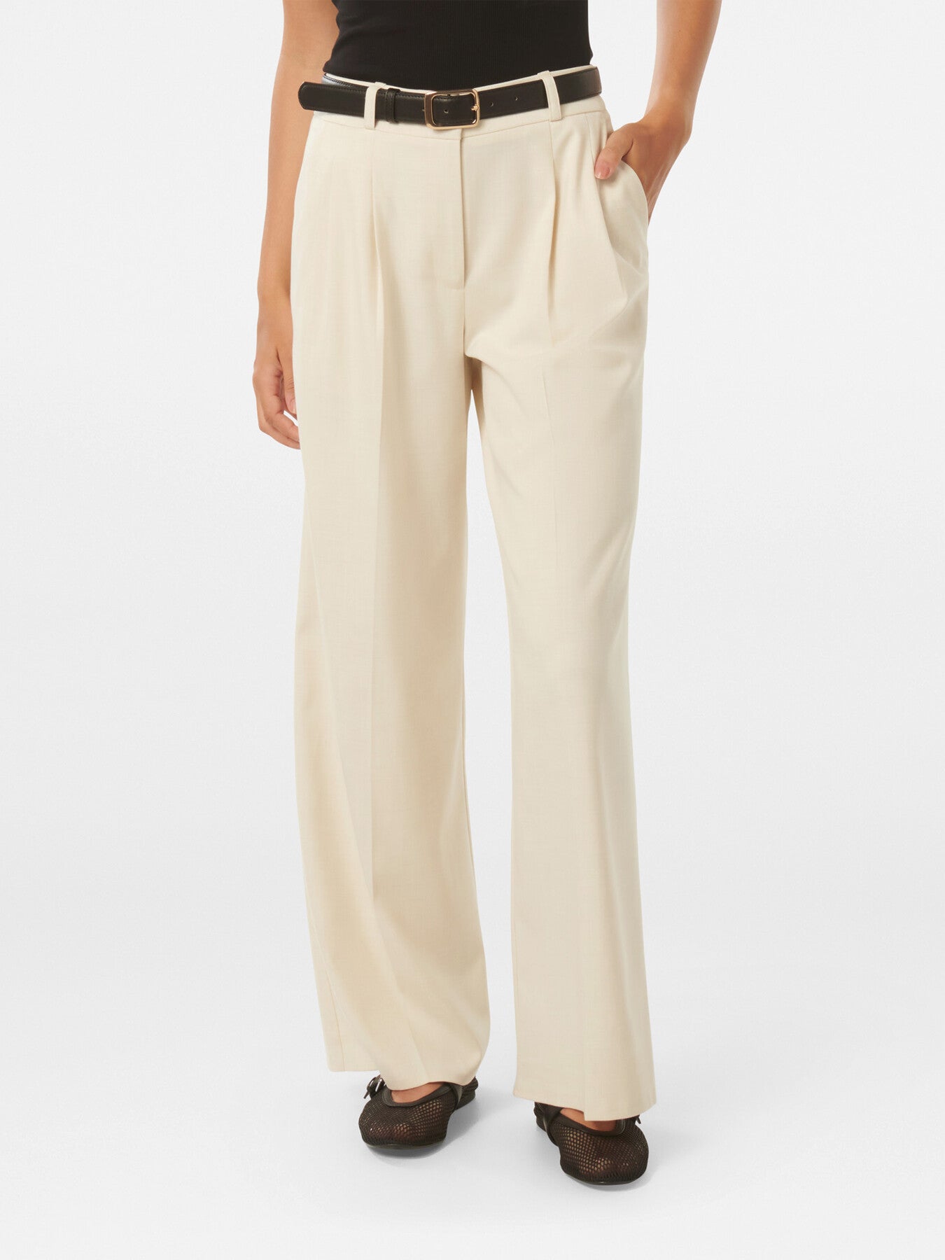 Edweena Belted Wide Leg Pants