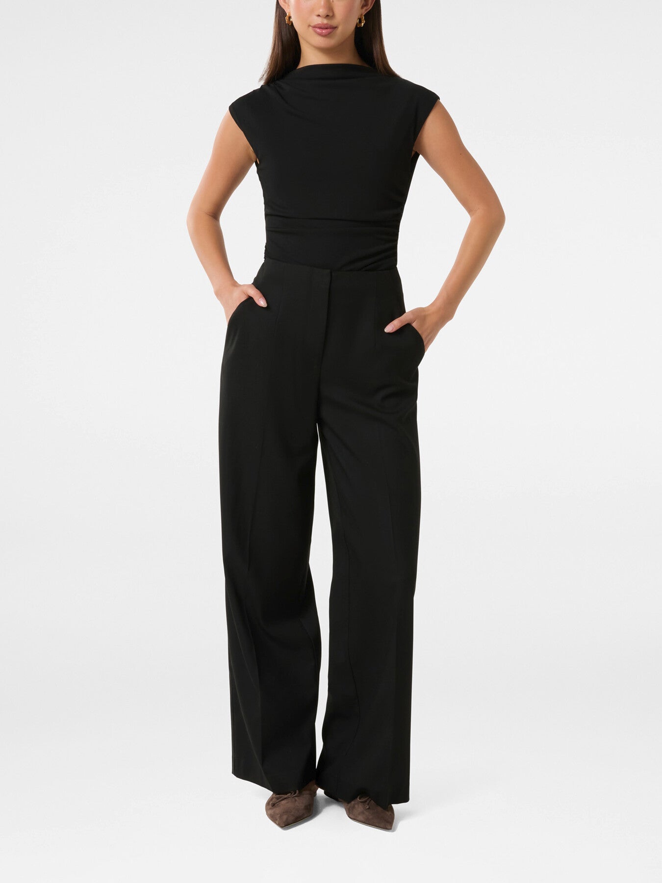 Frieda High Waist Wide Leg Pants