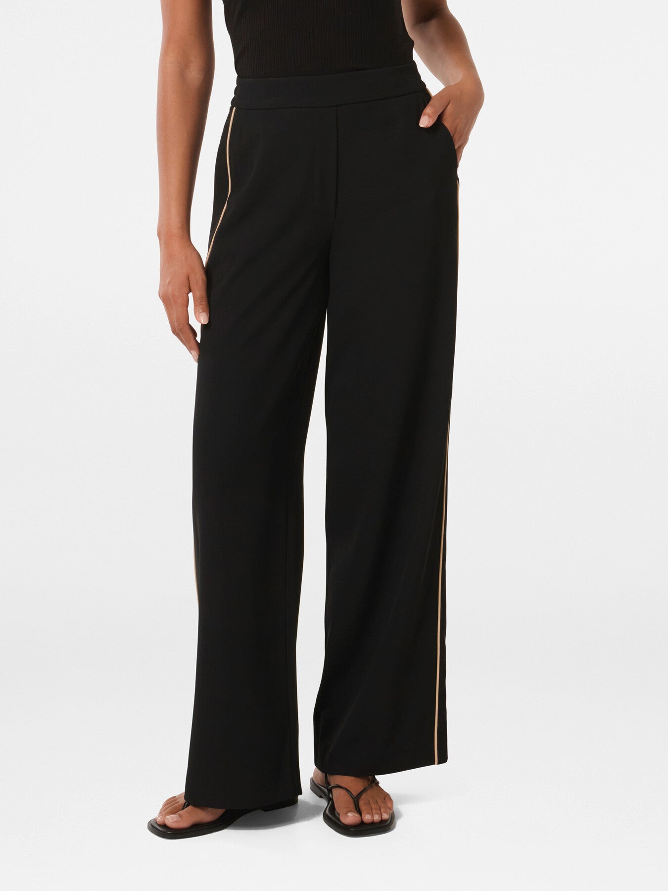 Brandi Striped Wide Leg Pants