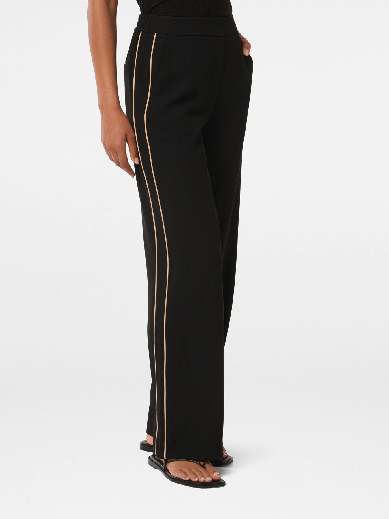 Brandi Striped Wide Leg Pants