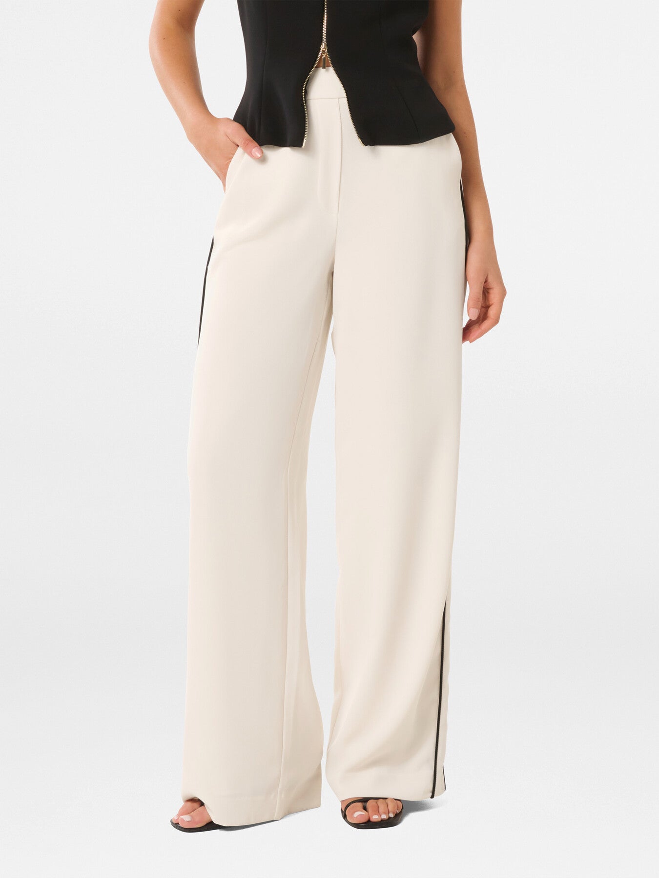 Brandi Striped Wide Leg Pants