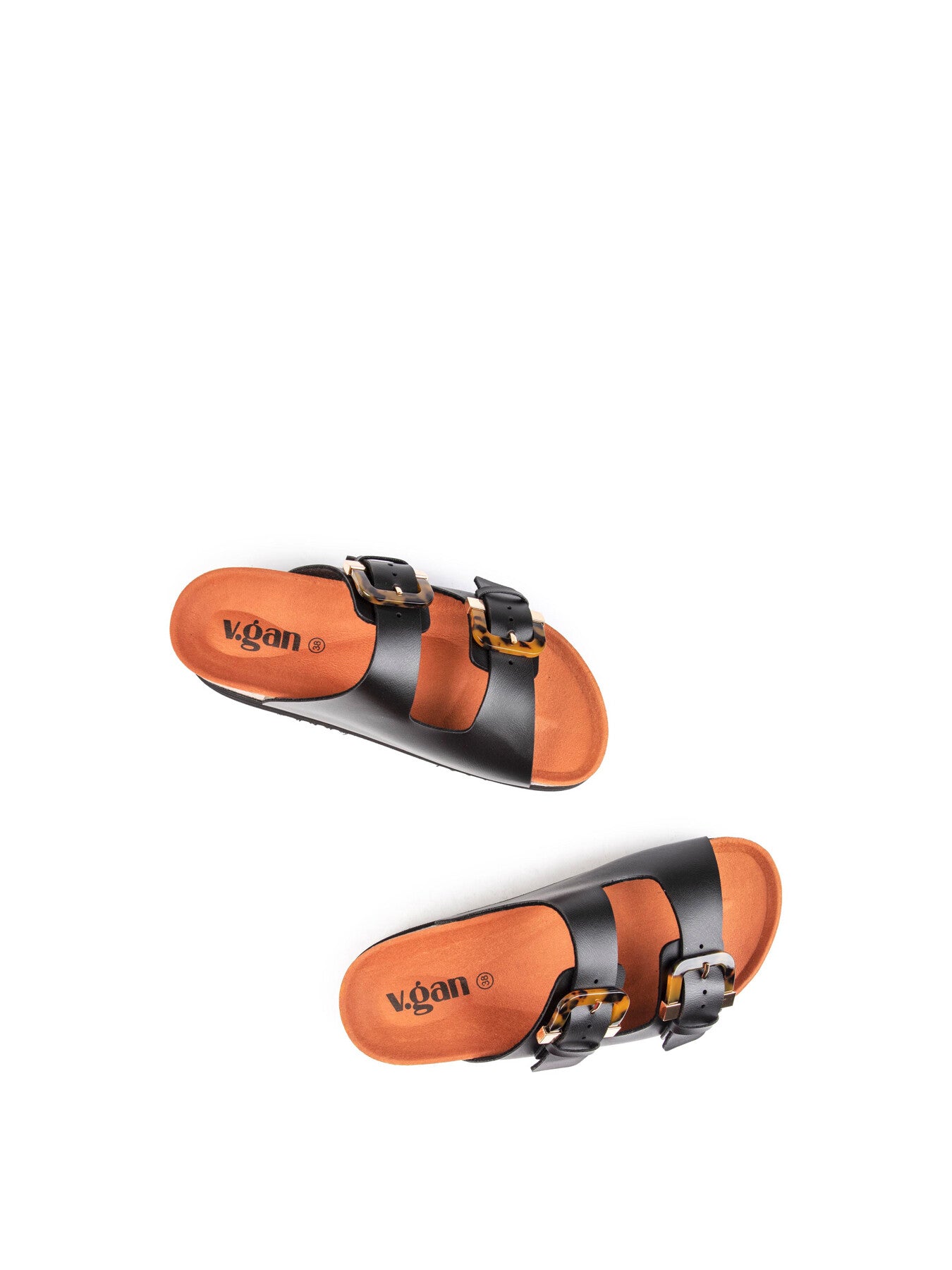 V.GAN Vegan Plum Footbed Sandals