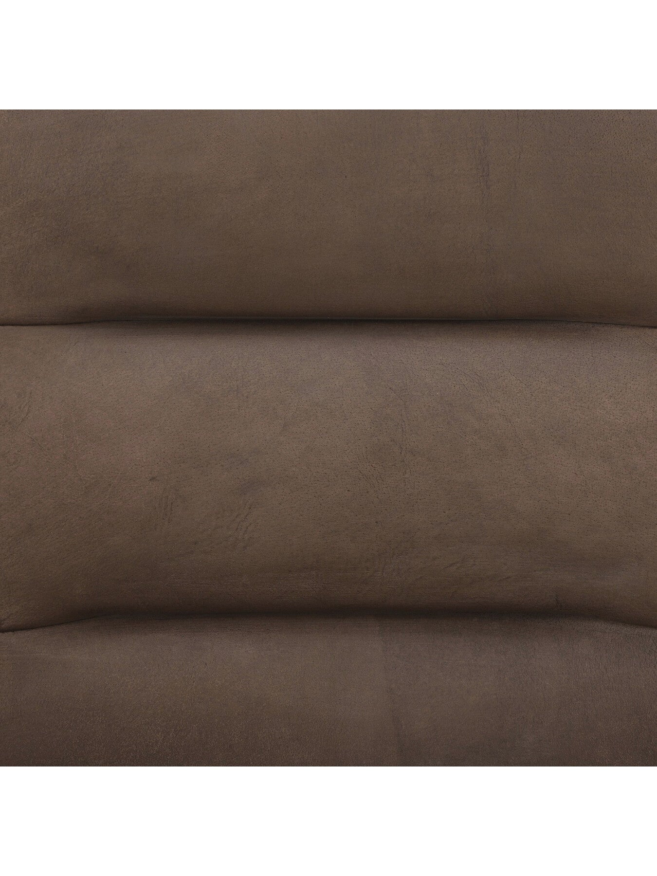 Brown Rigel Brown Leather Dining Armchair With Black Metal B