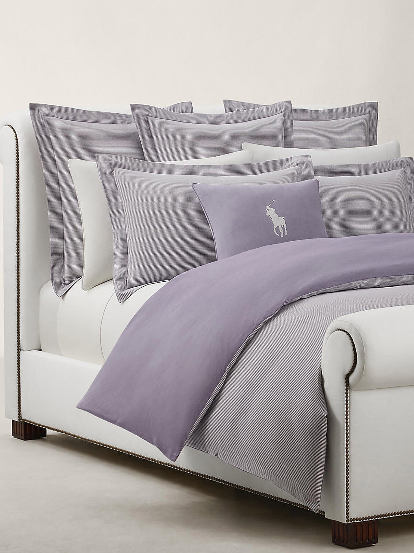 Oxford Square Pillowcase Purple