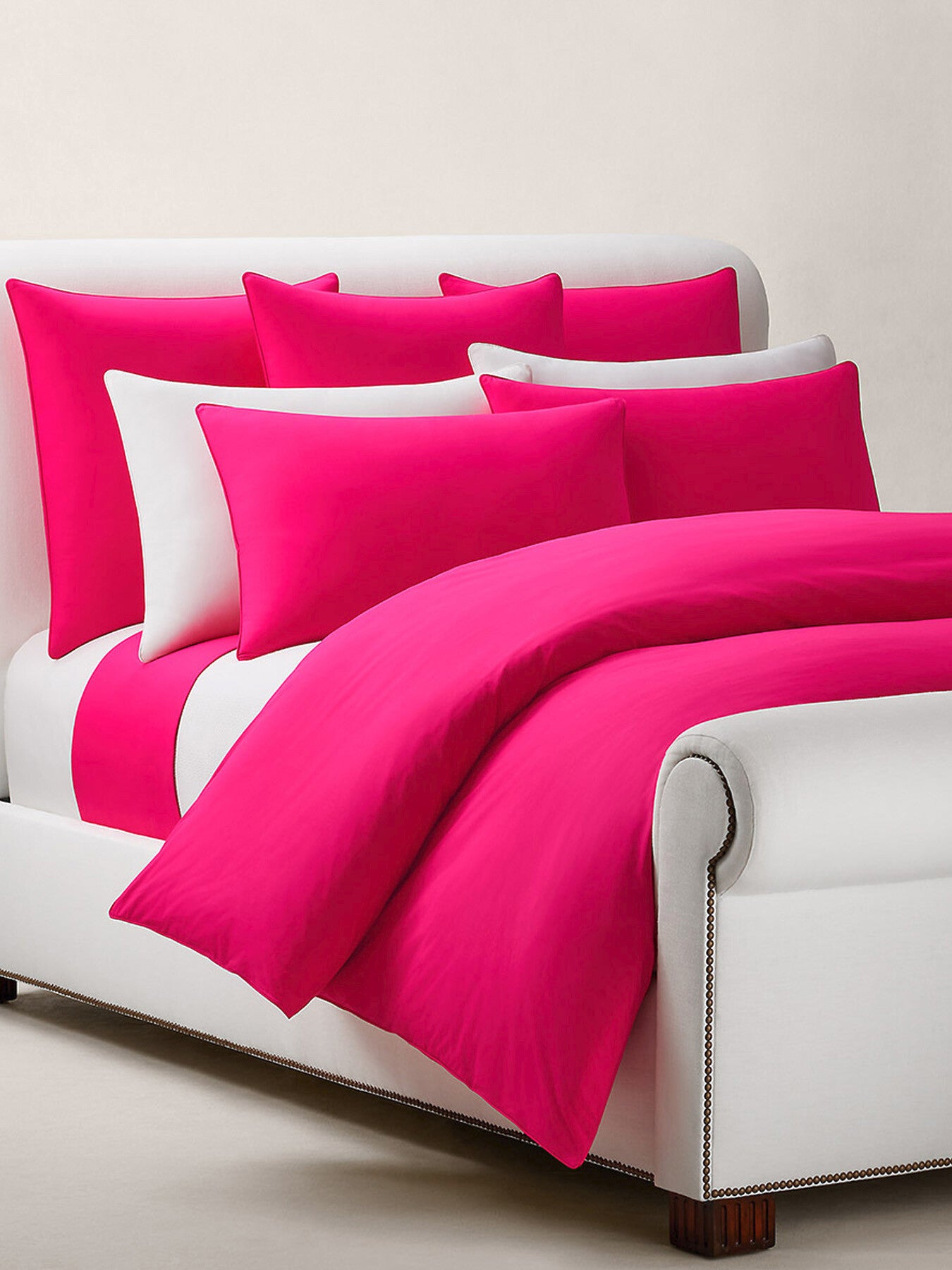 Polo Player Duvet Cover Collection Pink