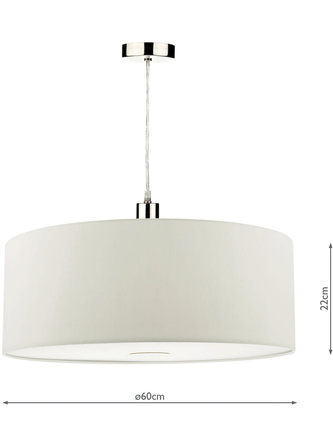 Ronda 60cm Easyfit Drum Shade