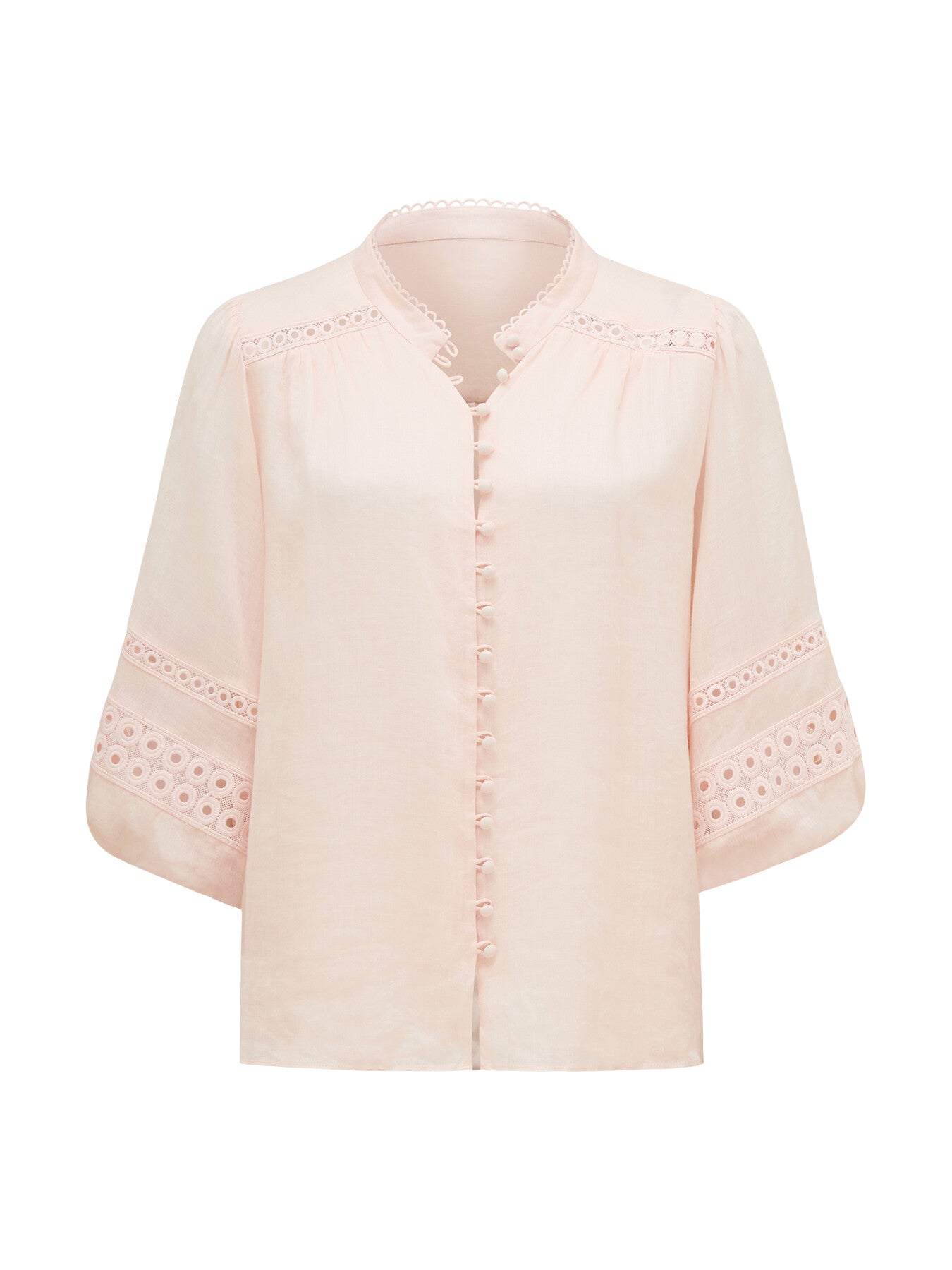 Tatiana Trim Insert Blouse