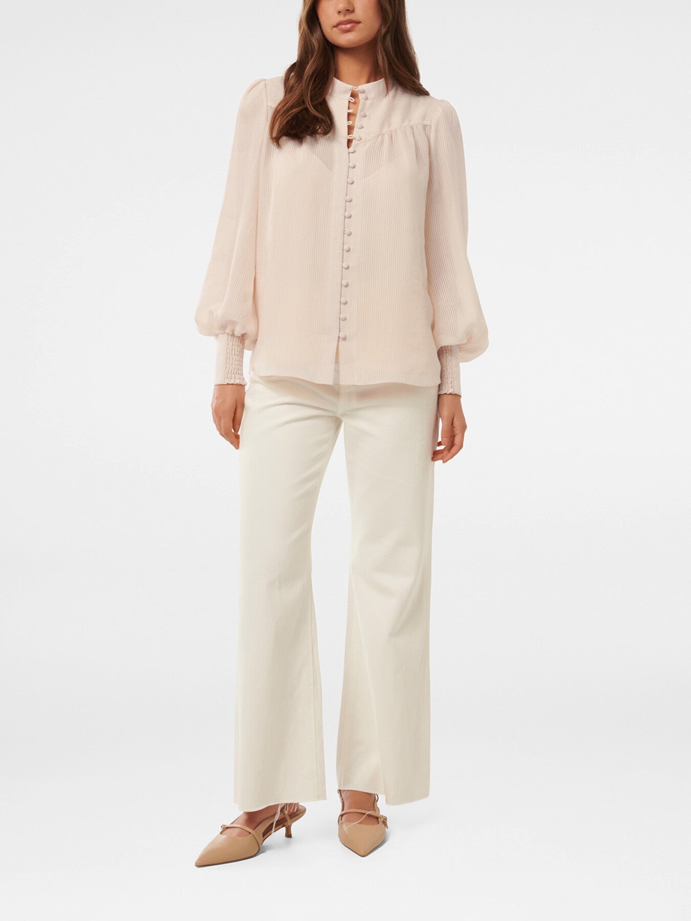 Leo Soft Stripe Blouse