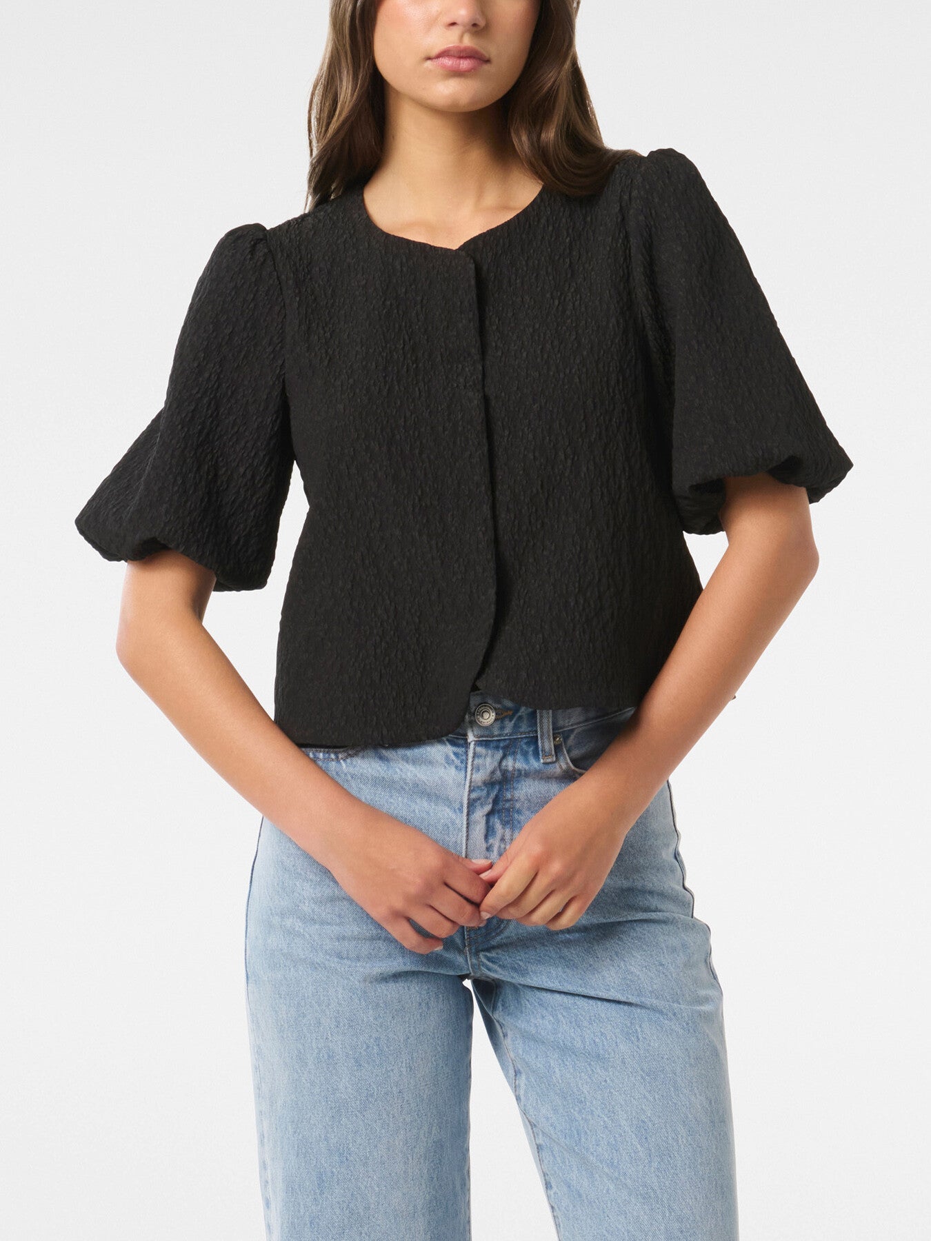 Bay Puff Sleeves Top