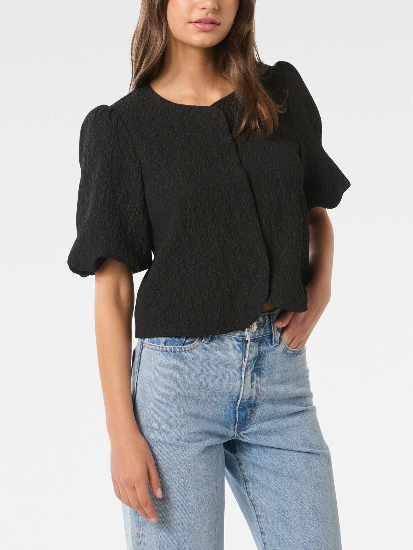 Bay Puff Sleeves Top