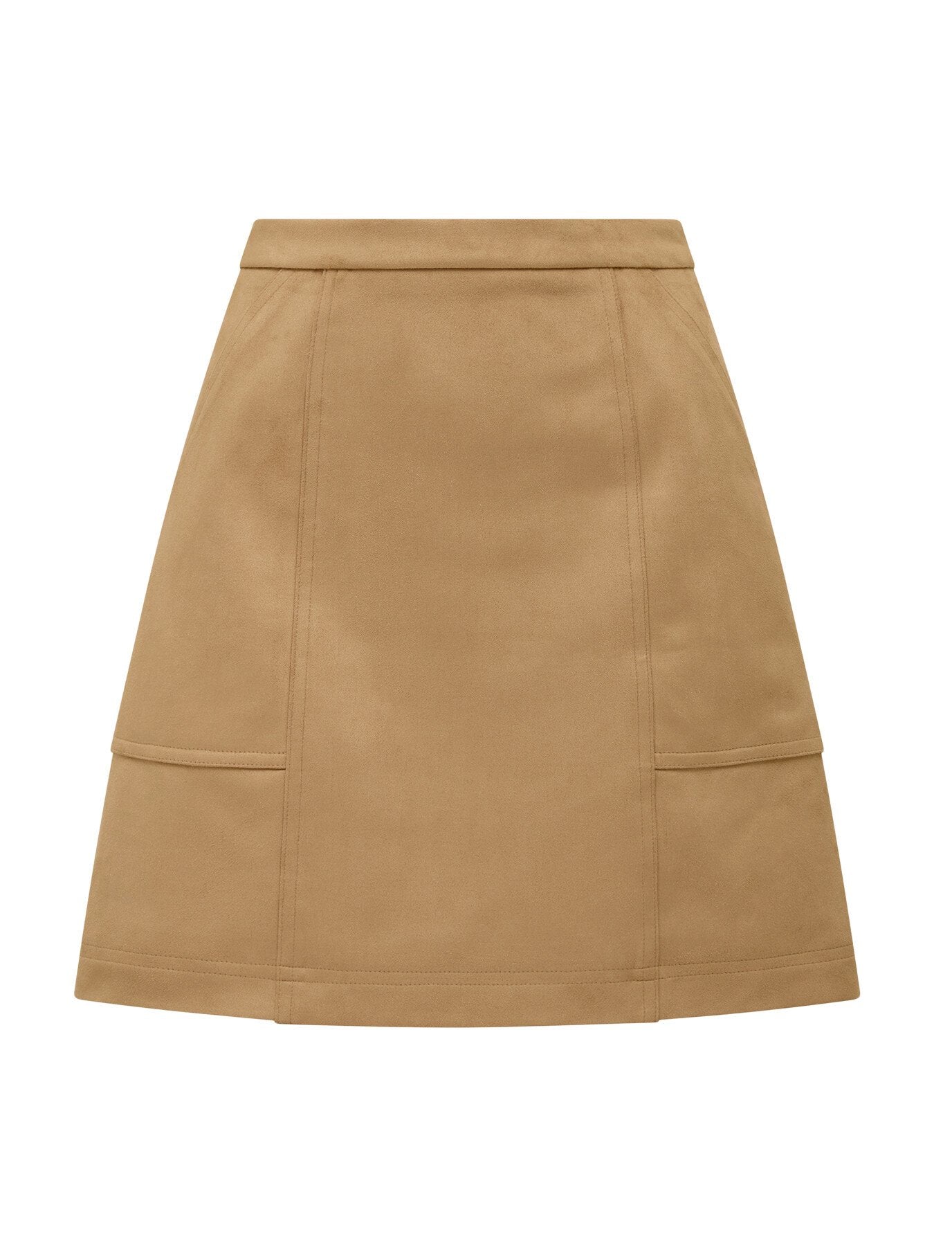 Leah Vegan Suede Mini Skirt
