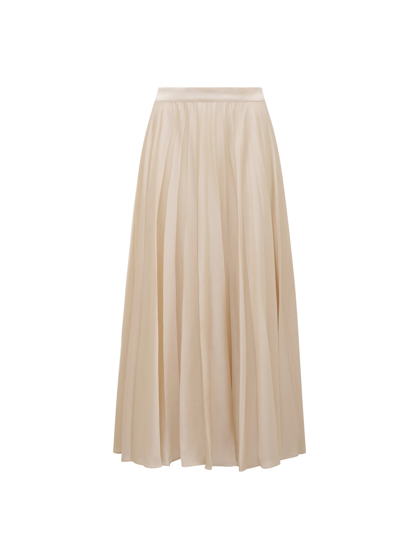 Delphine Pleated Maxi Skirt