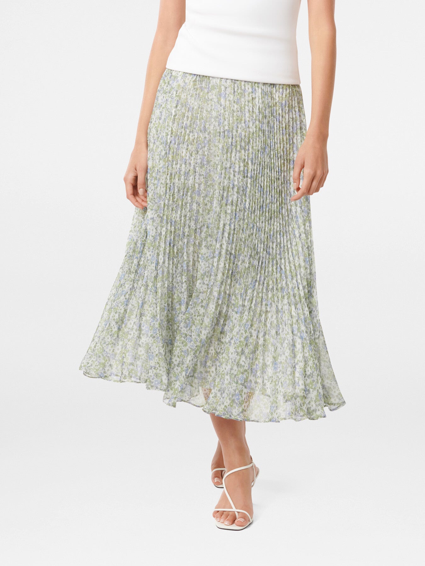 Della Pleated Skirt