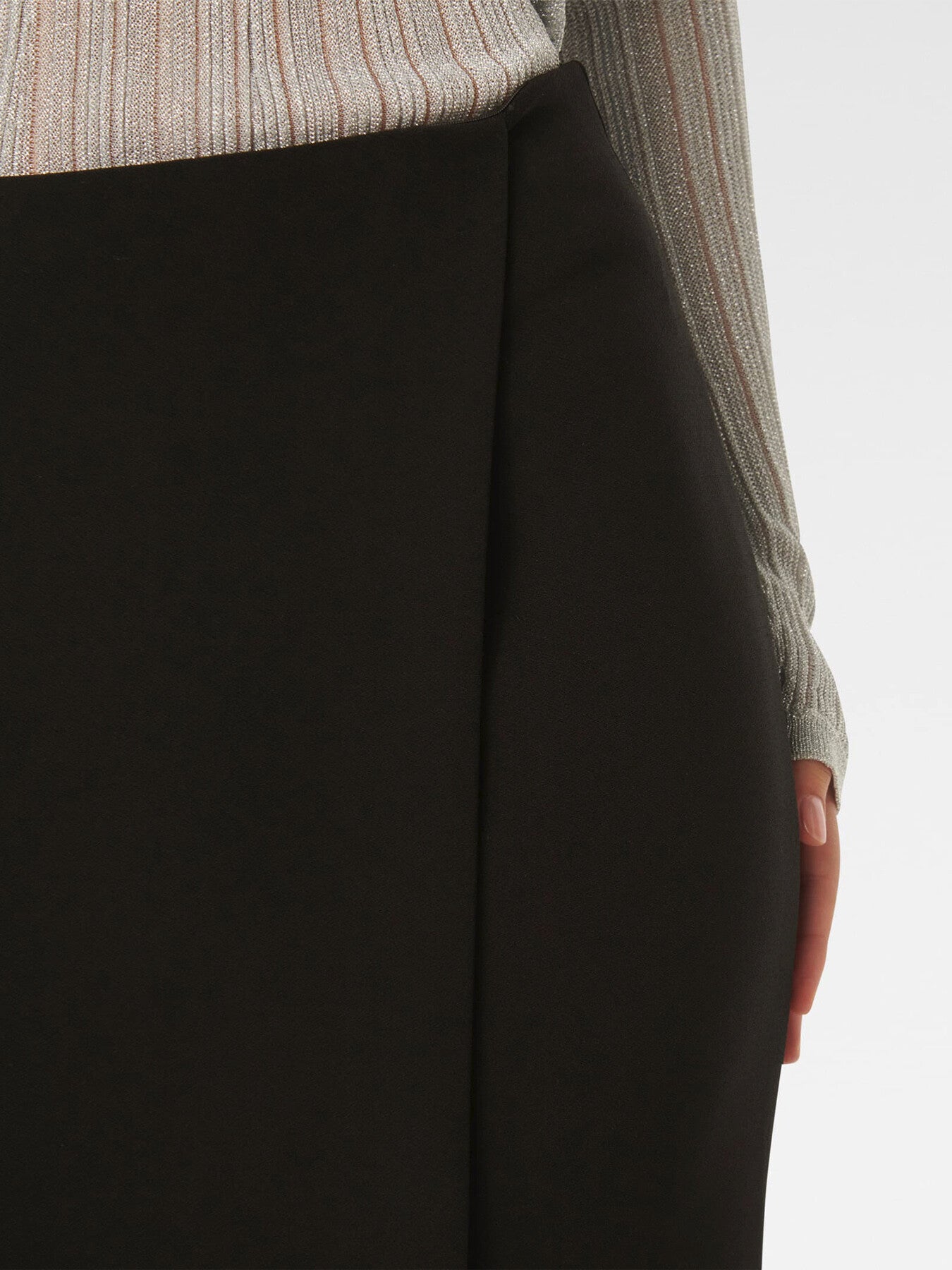 Camilla Crepe Midi Skirt