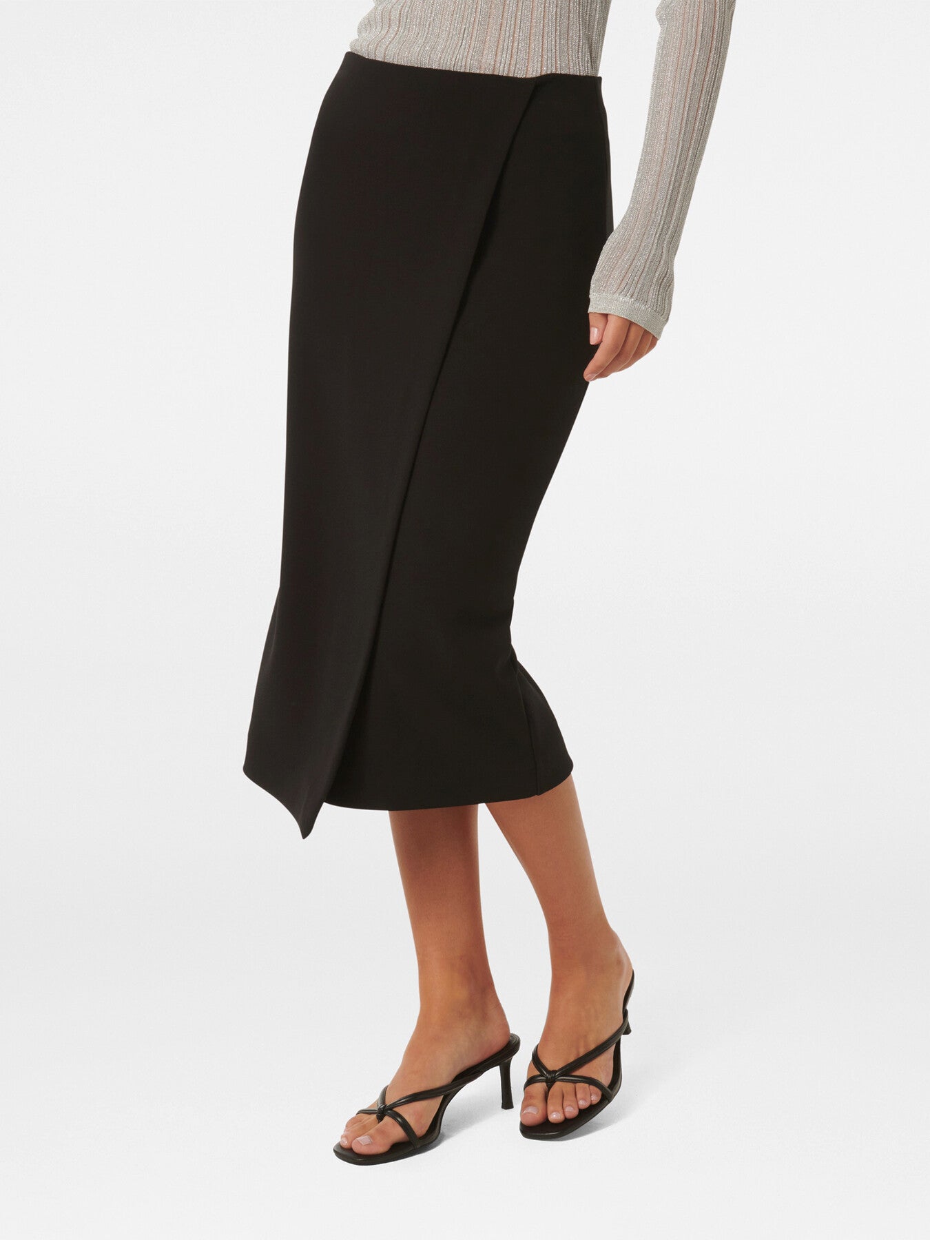Camilla Crepe Midi Skirt
