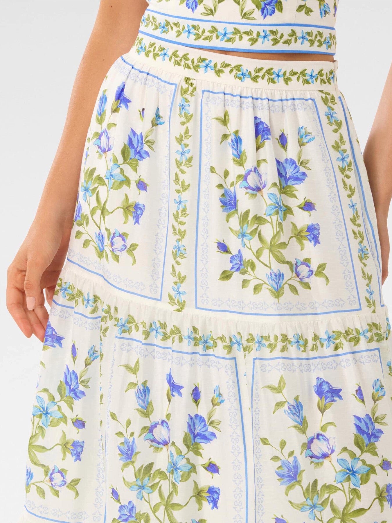 Francine Printed Maxi Skirt
