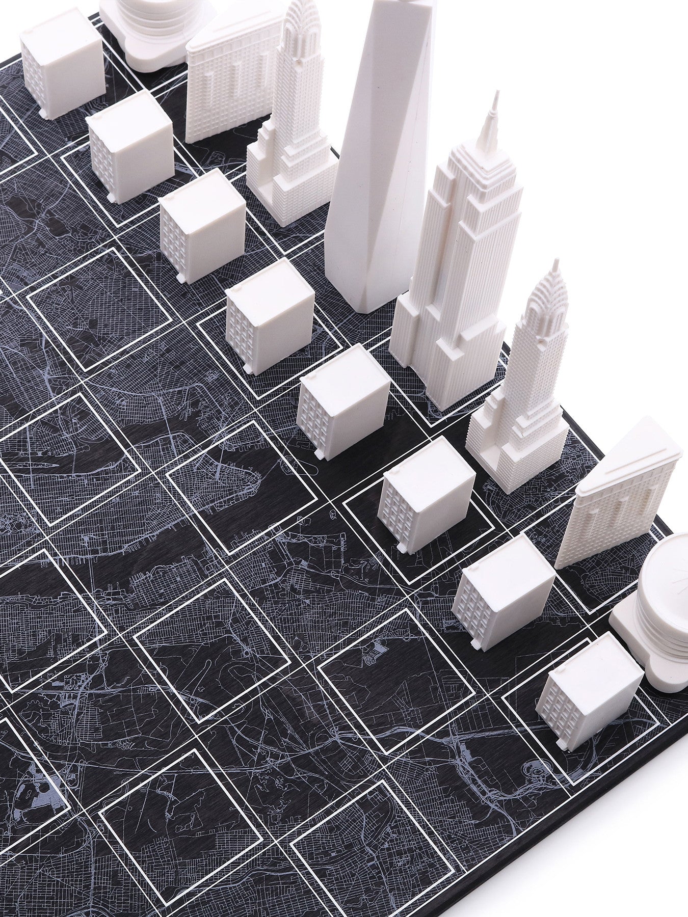 Acrylic New York Edition with Wooden New York Map Board