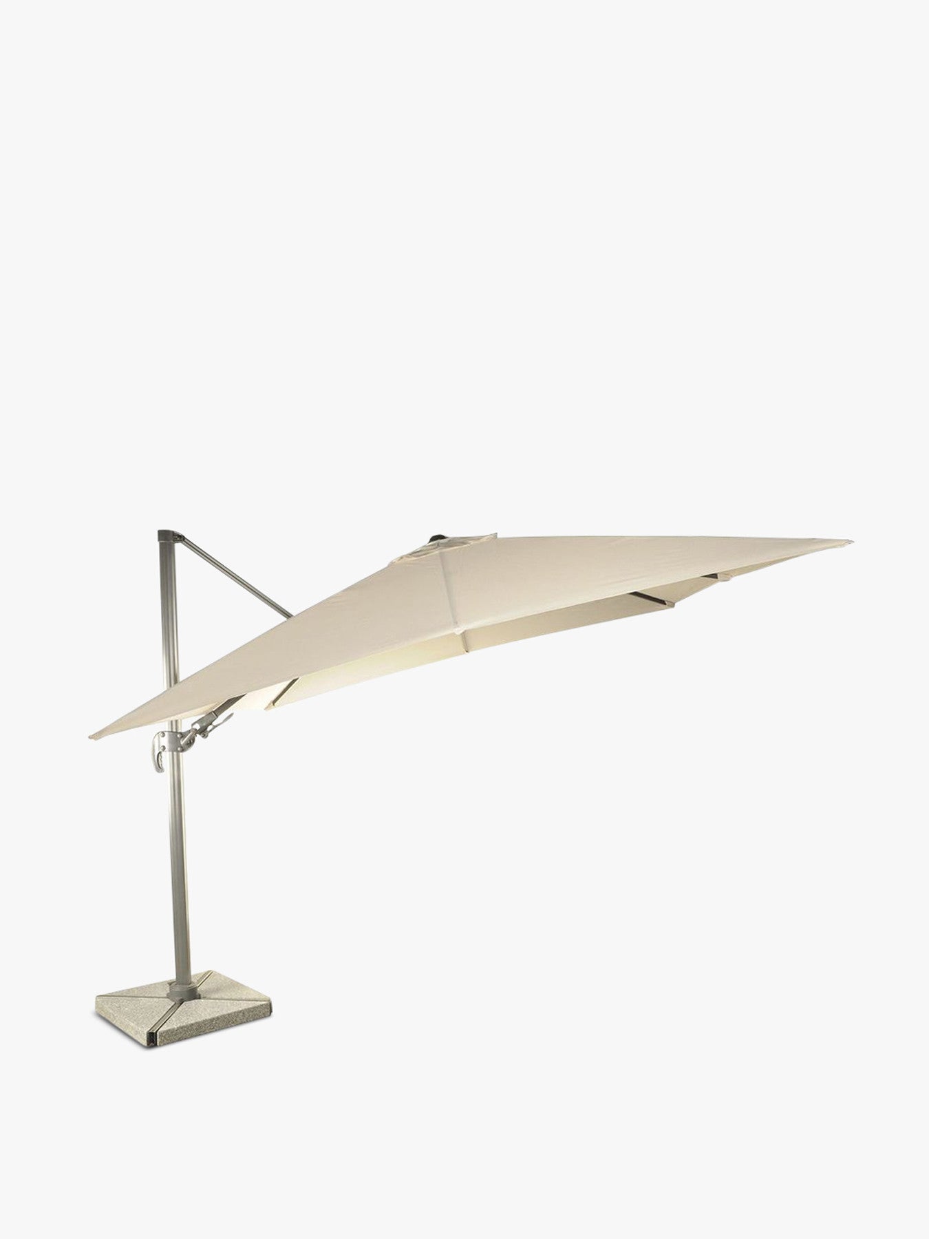 Lichfield Square Side Post Parasol with Protective Cove