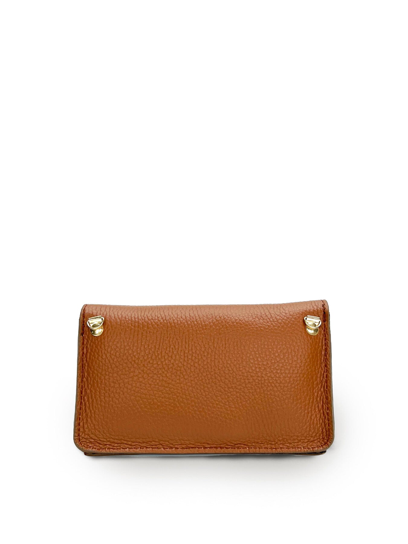 The Mila Tan Leather Phone Bag