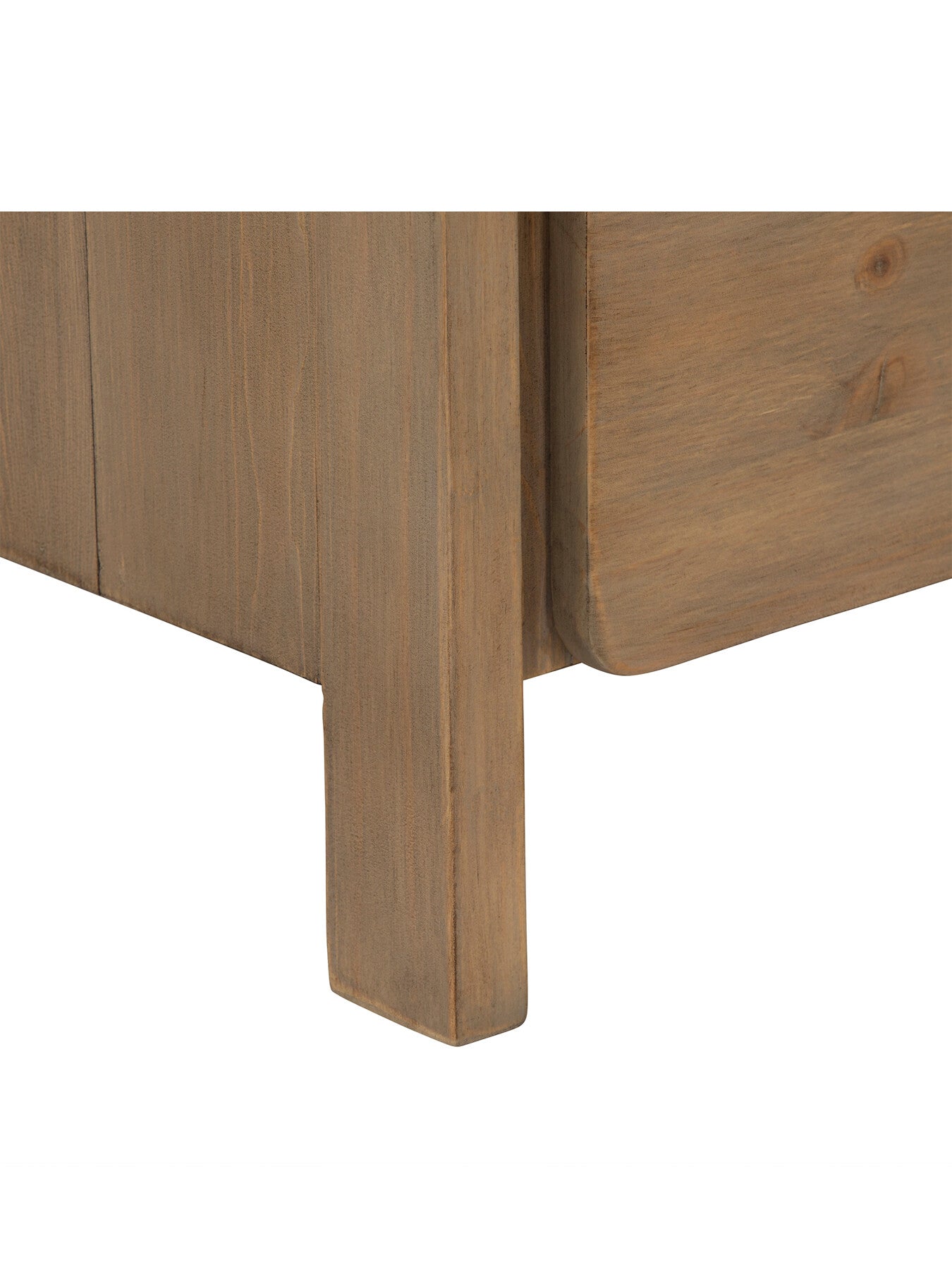 Tosca Reclaimed Wood 2 Drawer Bedside Cabinet