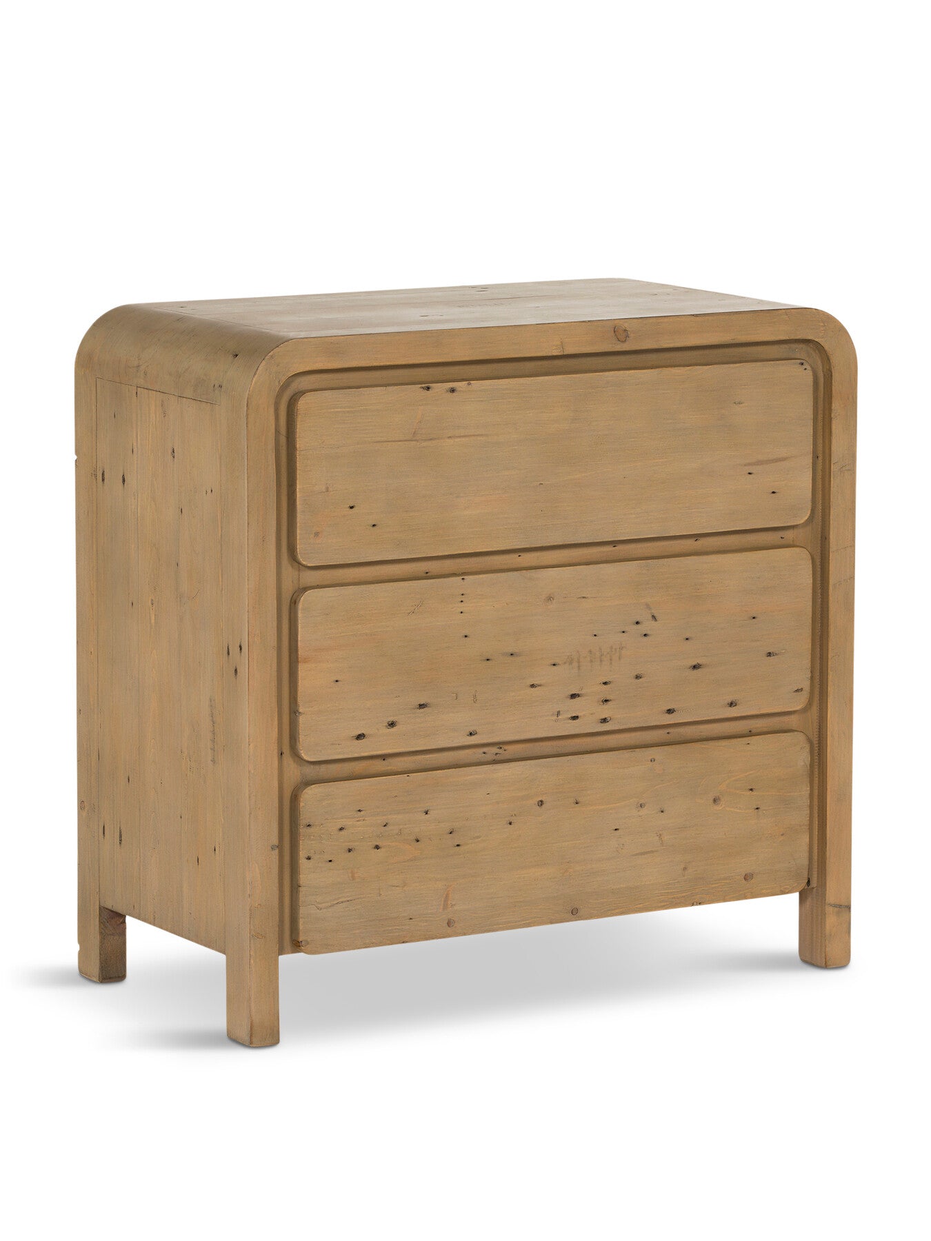 Tosca Reclaimed Wood 3 Drawer Lowboy Cabinet