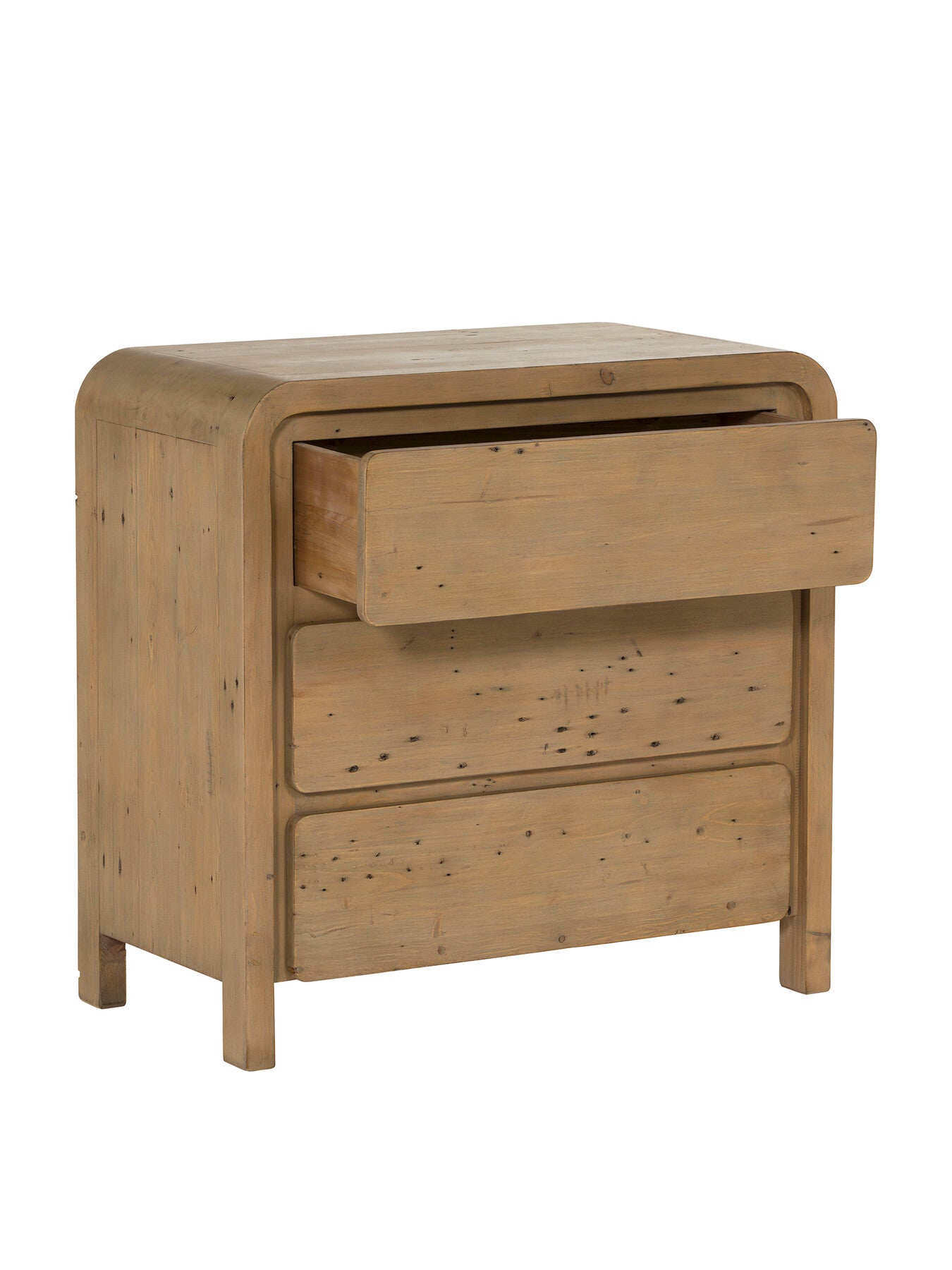 Tosca Reclaimed Wood 3 Drawer Lowboy Cabinet