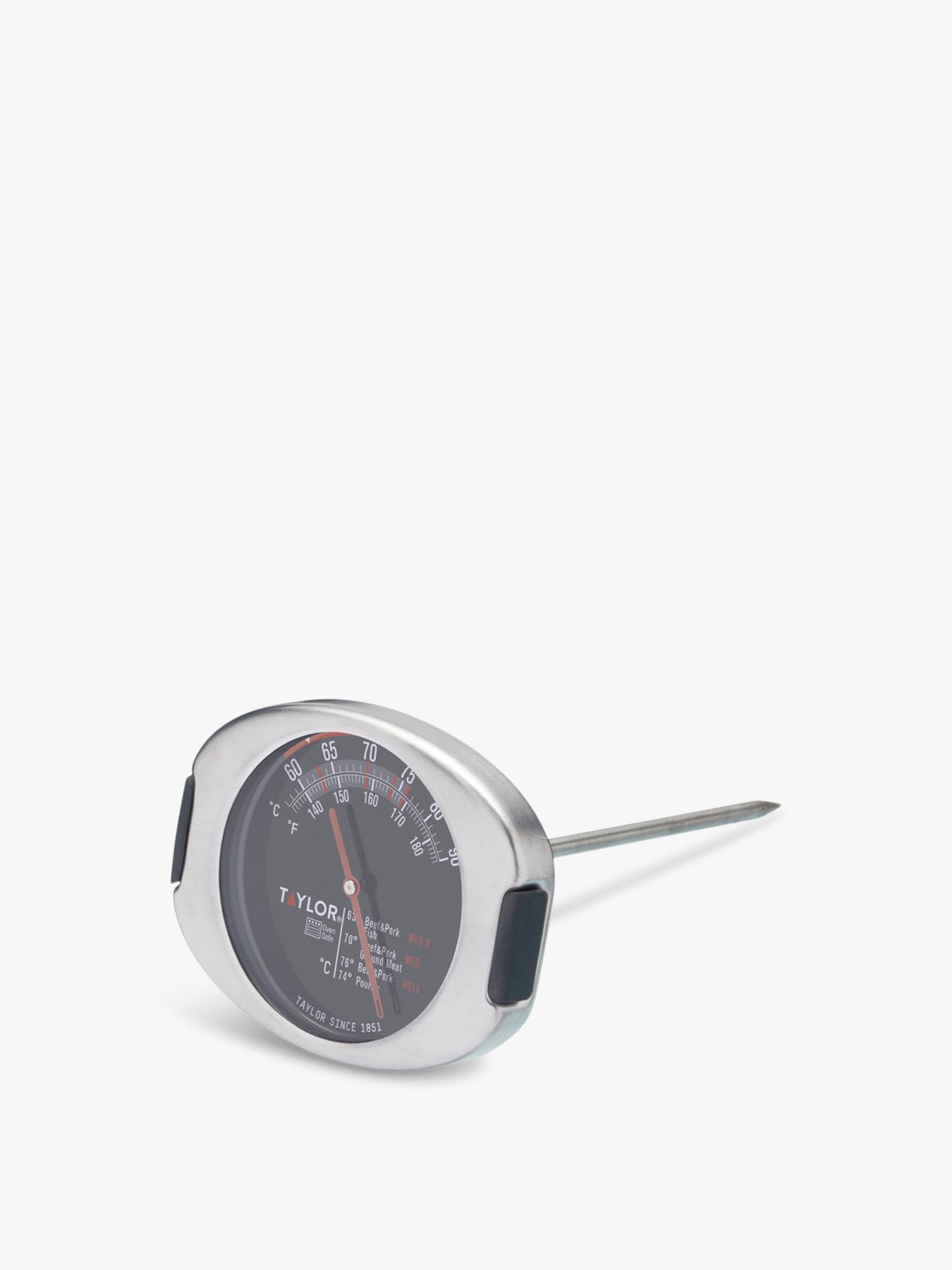 Taylor Pro Stainless Steel Leave-In Meat Thermometer