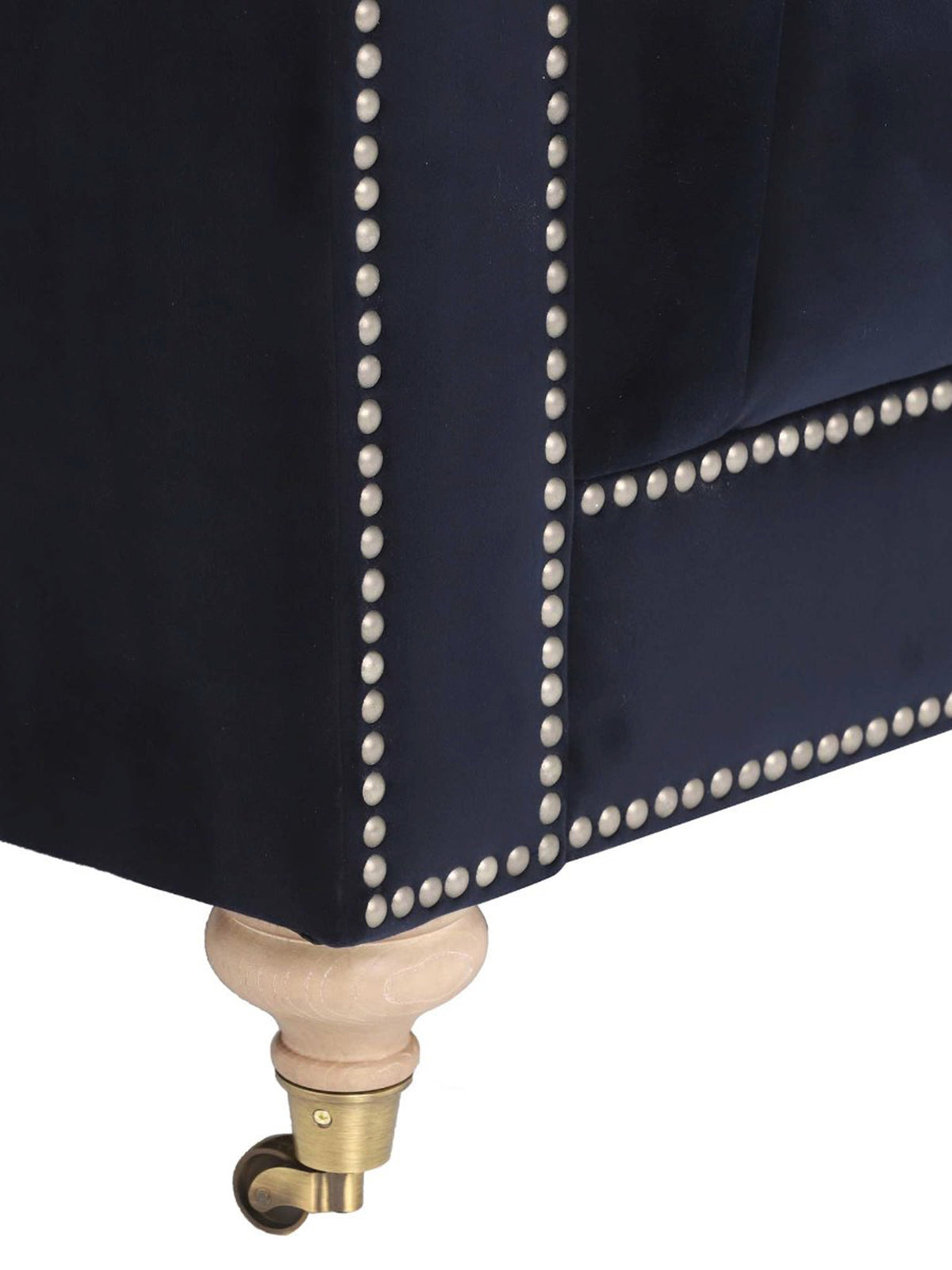 Ullswater 2 Seater Chesterfield Sofa, Blue Velvet