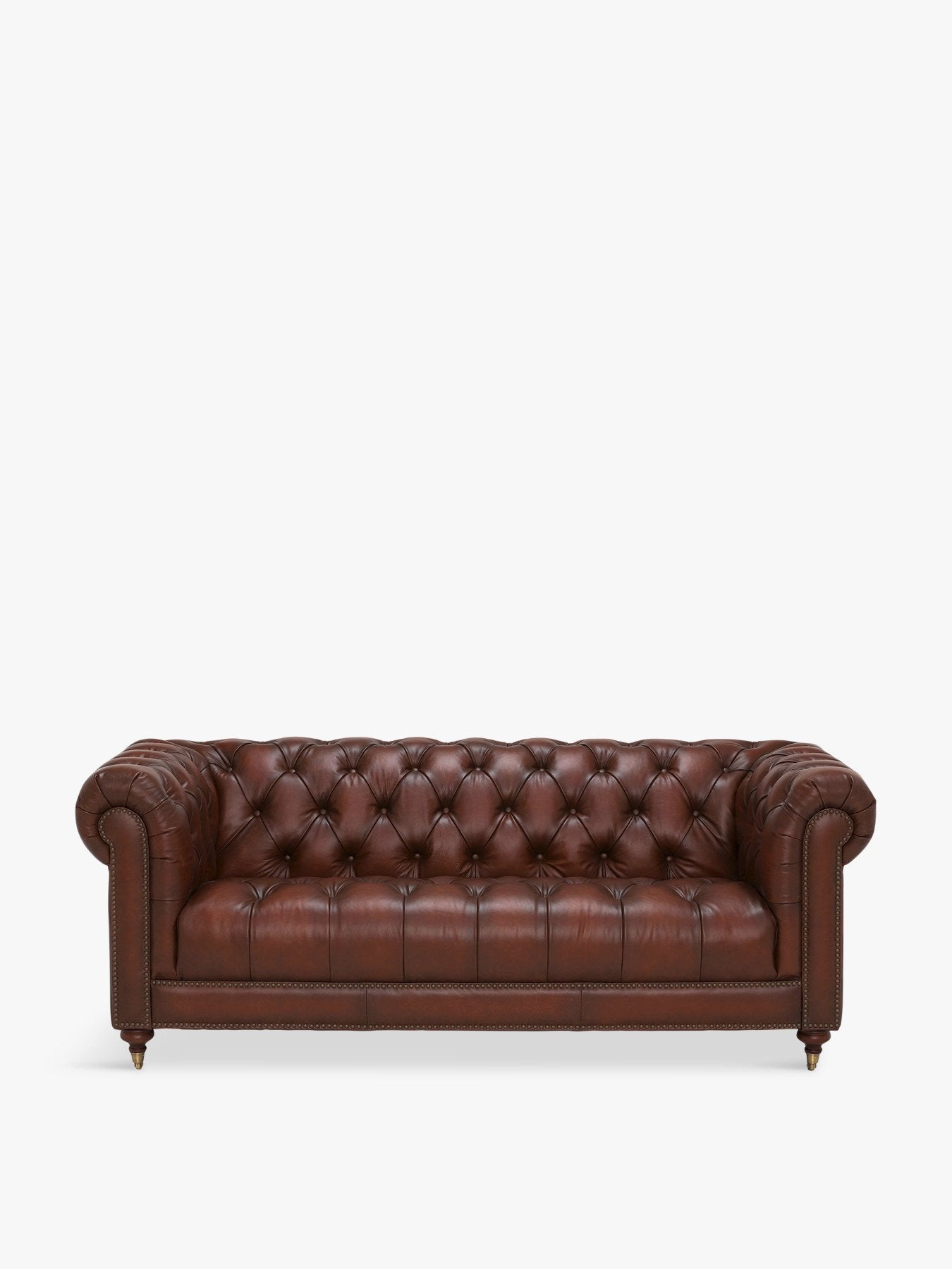 Ullswater Leather 3 Seater Chesterfield Sofa
