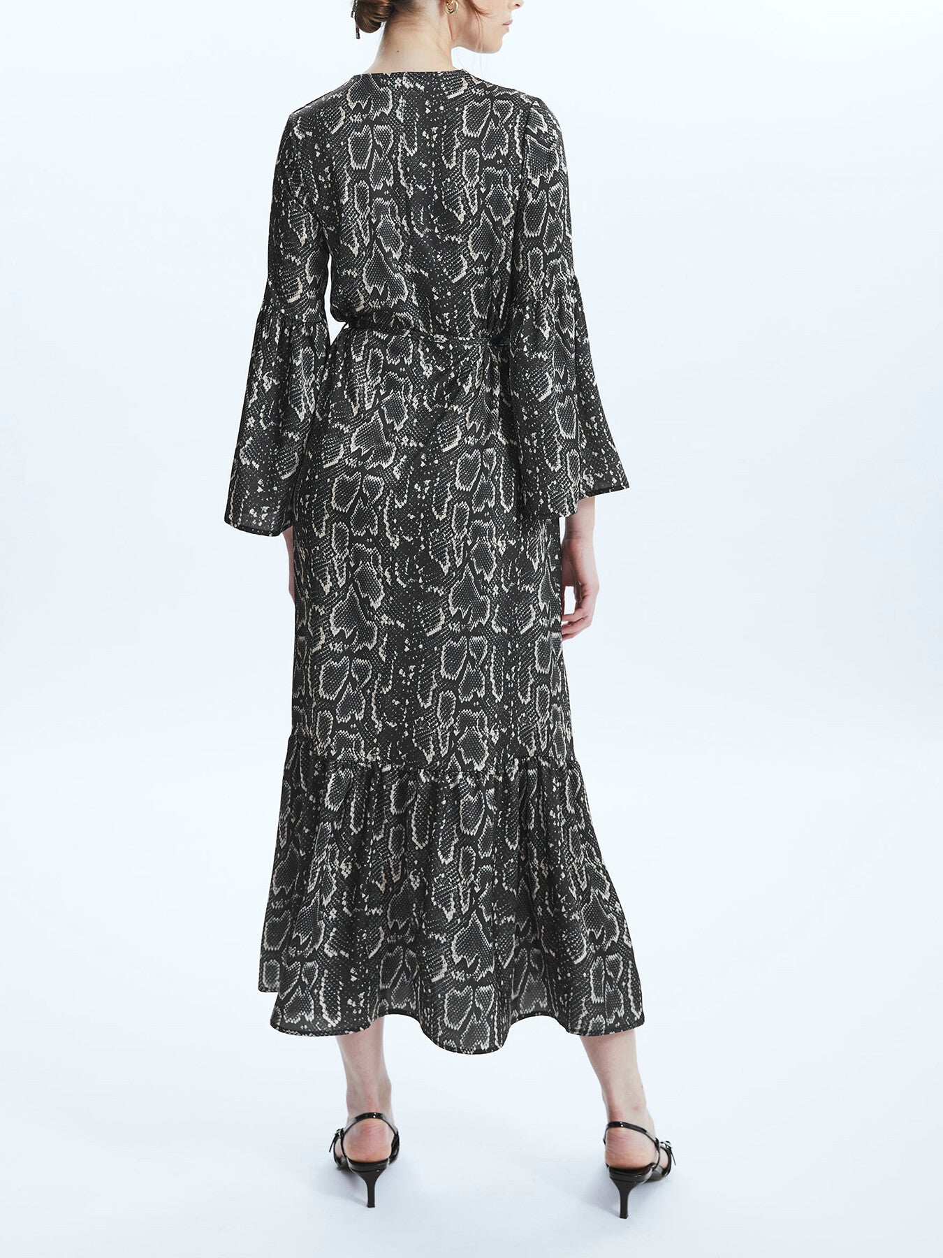 Python Print Belted Dress