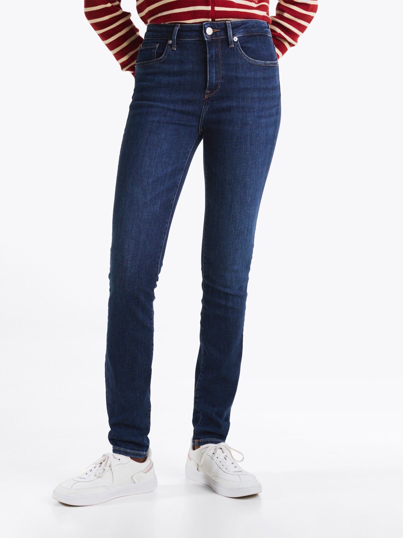 Como Mid Rise Skinny Jeans