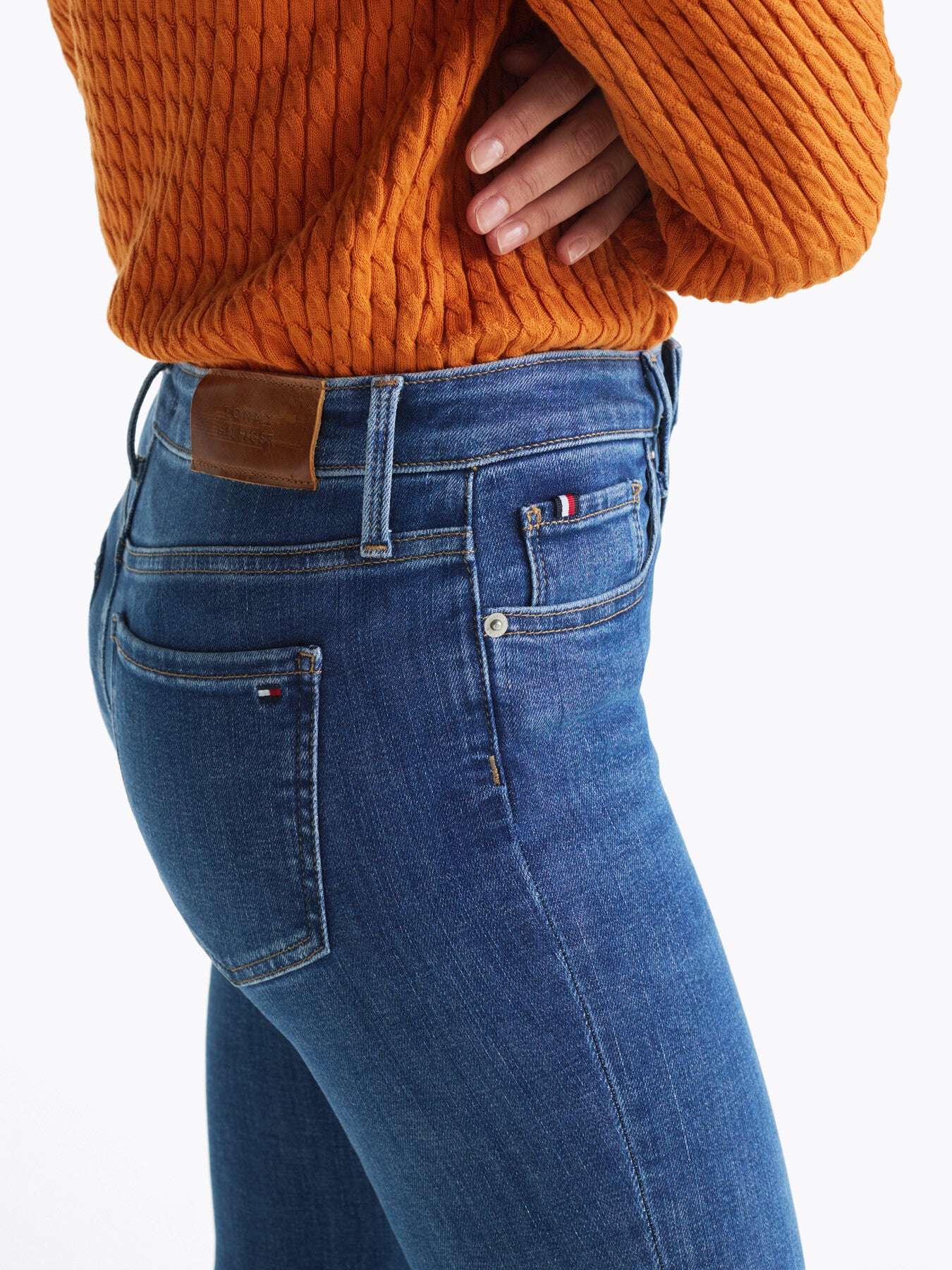 Como Mid Rise Skinny Jeans