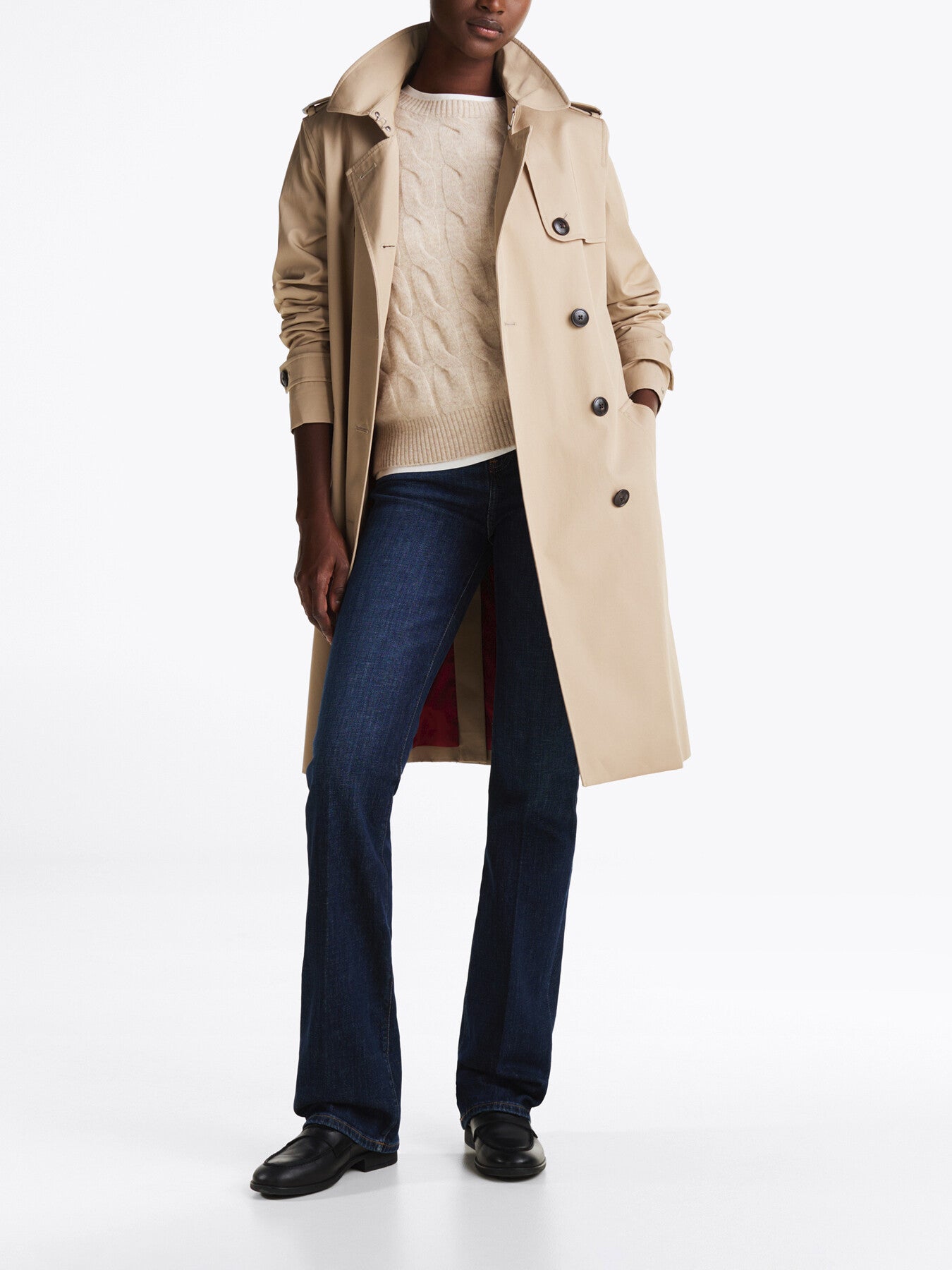 Mid Rise Bootcut Jeans