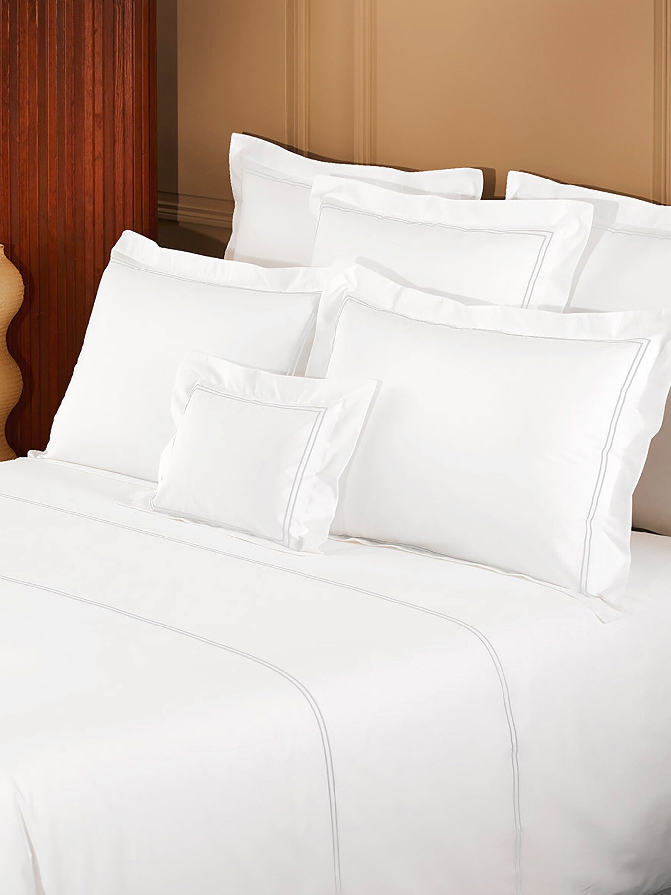 Duo Blanc Square Oxford Pillowcase