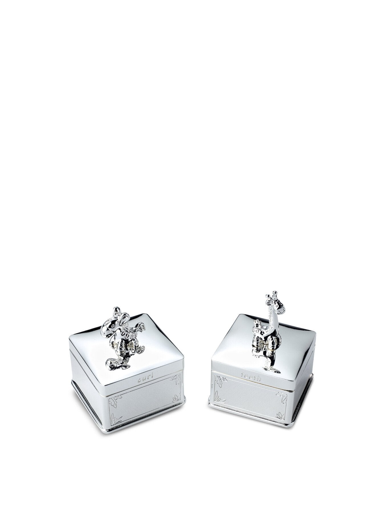 Giraffe First Tooth Curl Box