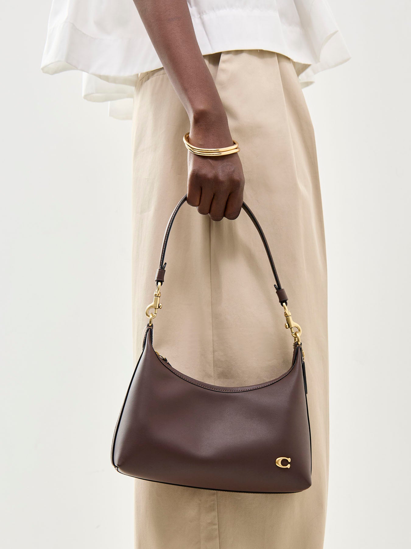 Juliet 25 Glovetanned Leather Shoulder Bag Maple