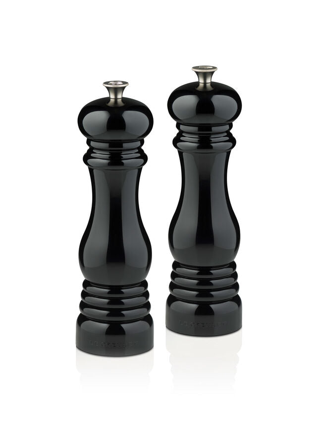 Le Creuset Salt and Pepper Mill Duo Black