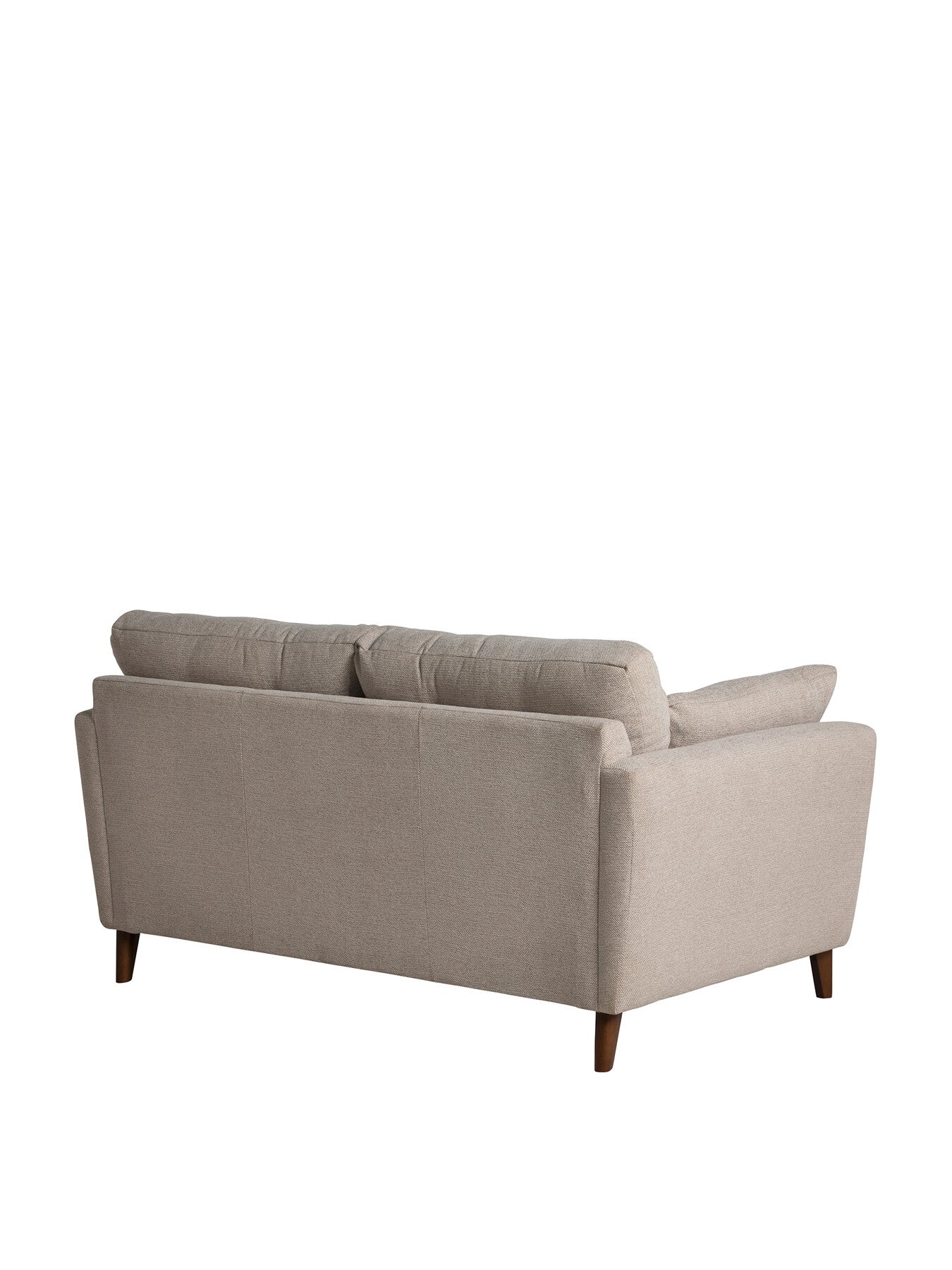 Neutral Benton Fabric Medium 2 Seater Sofa